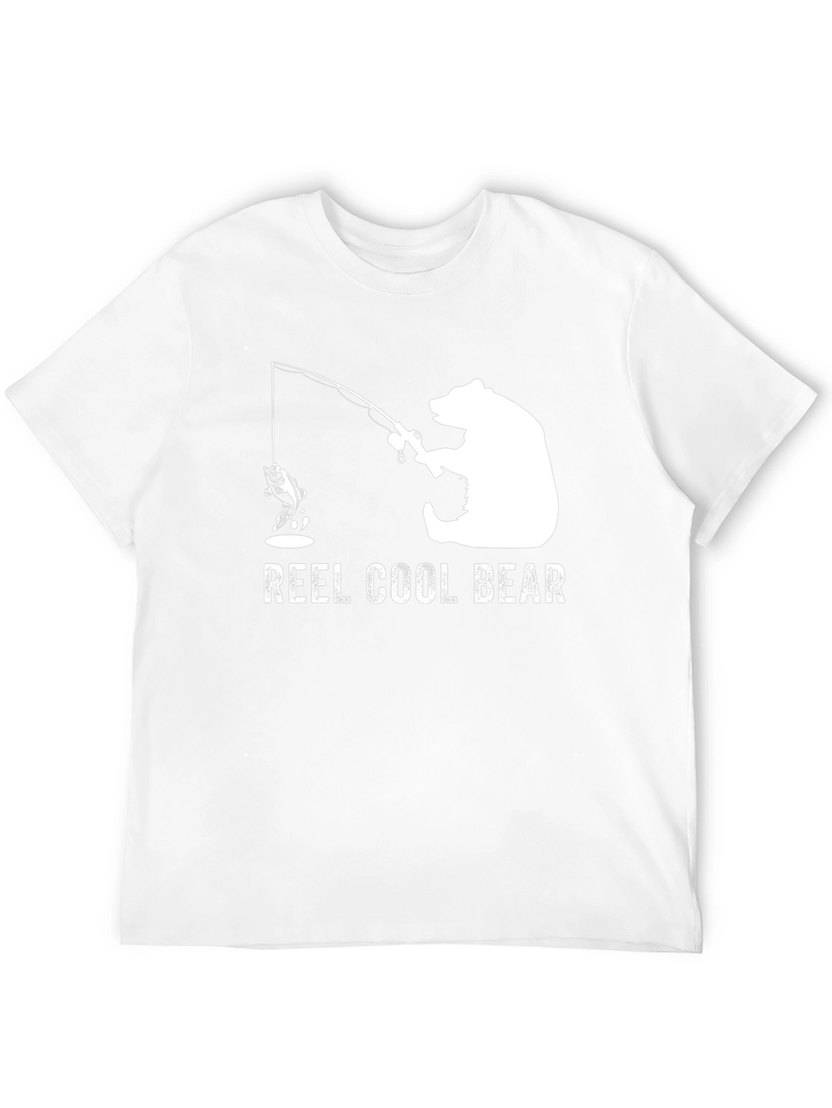 Reel Cool Bear T-Shirt - Fishing Graphic Tee