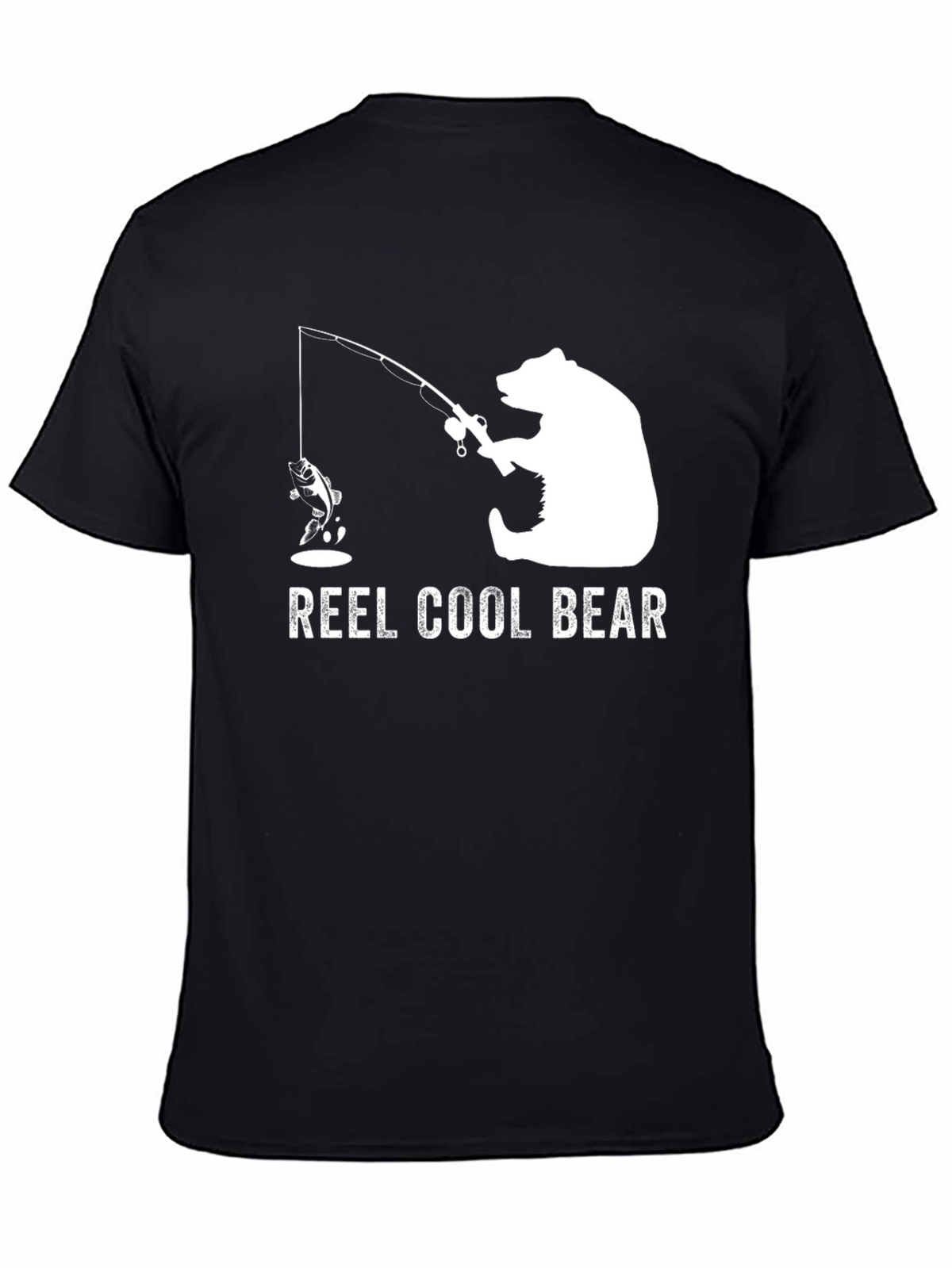 Reel Cool Bear T-Shirt - Fishing Graphic Tee