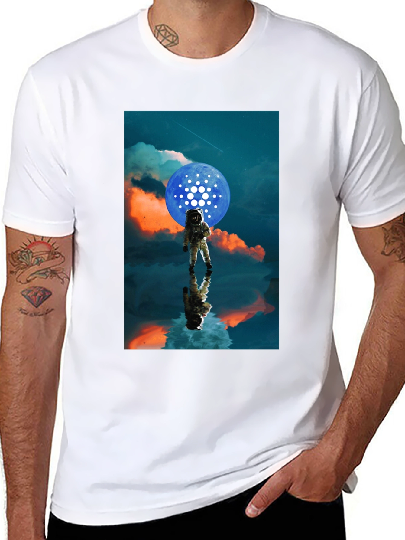 Astronaut & Crypto Art Tee