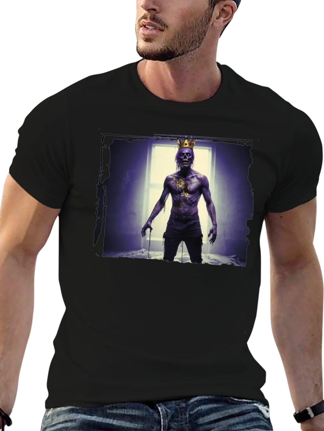 Zombie King T-Shirt - Undead Royalty
