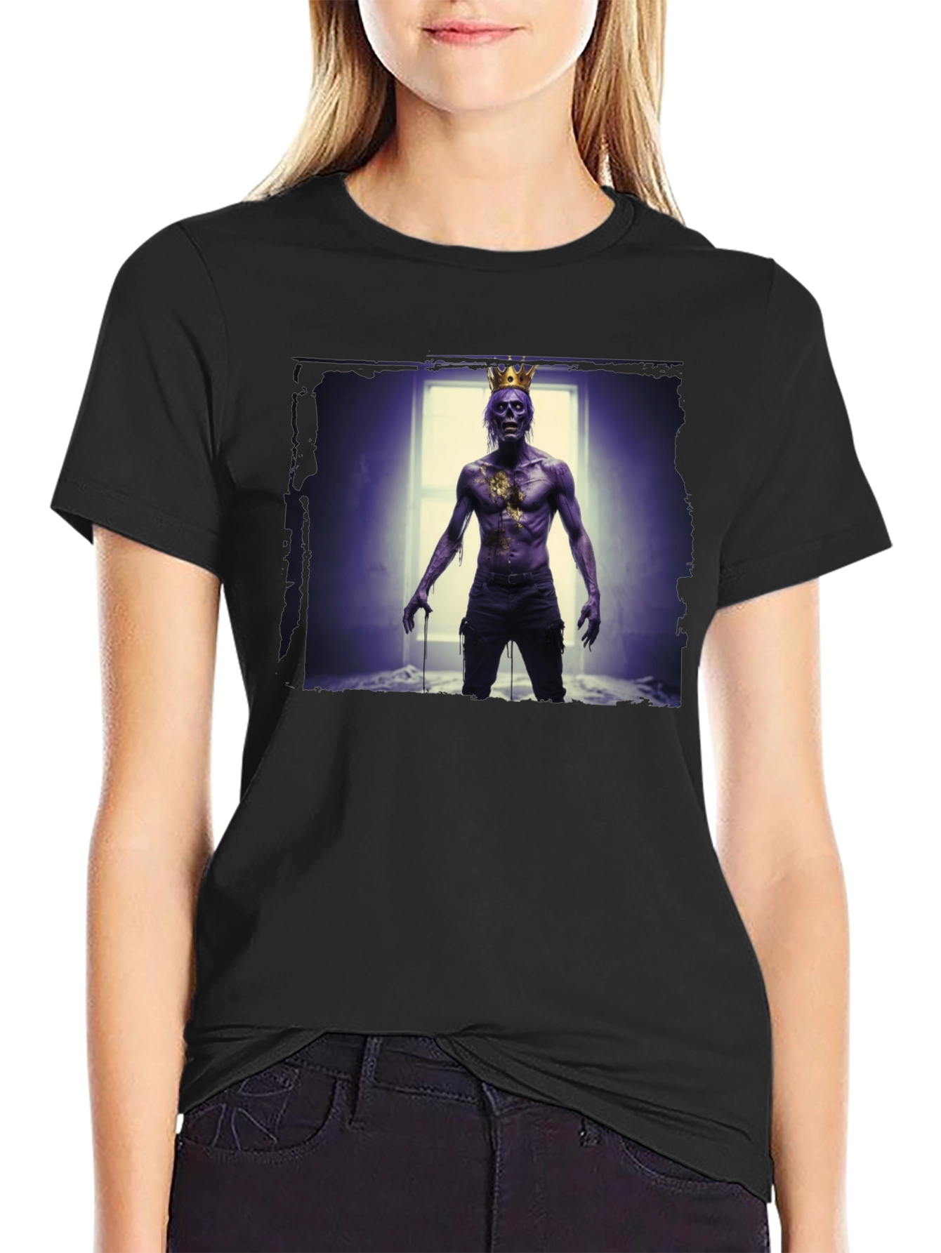 Zombie King T-Shirt - Undead Royalty