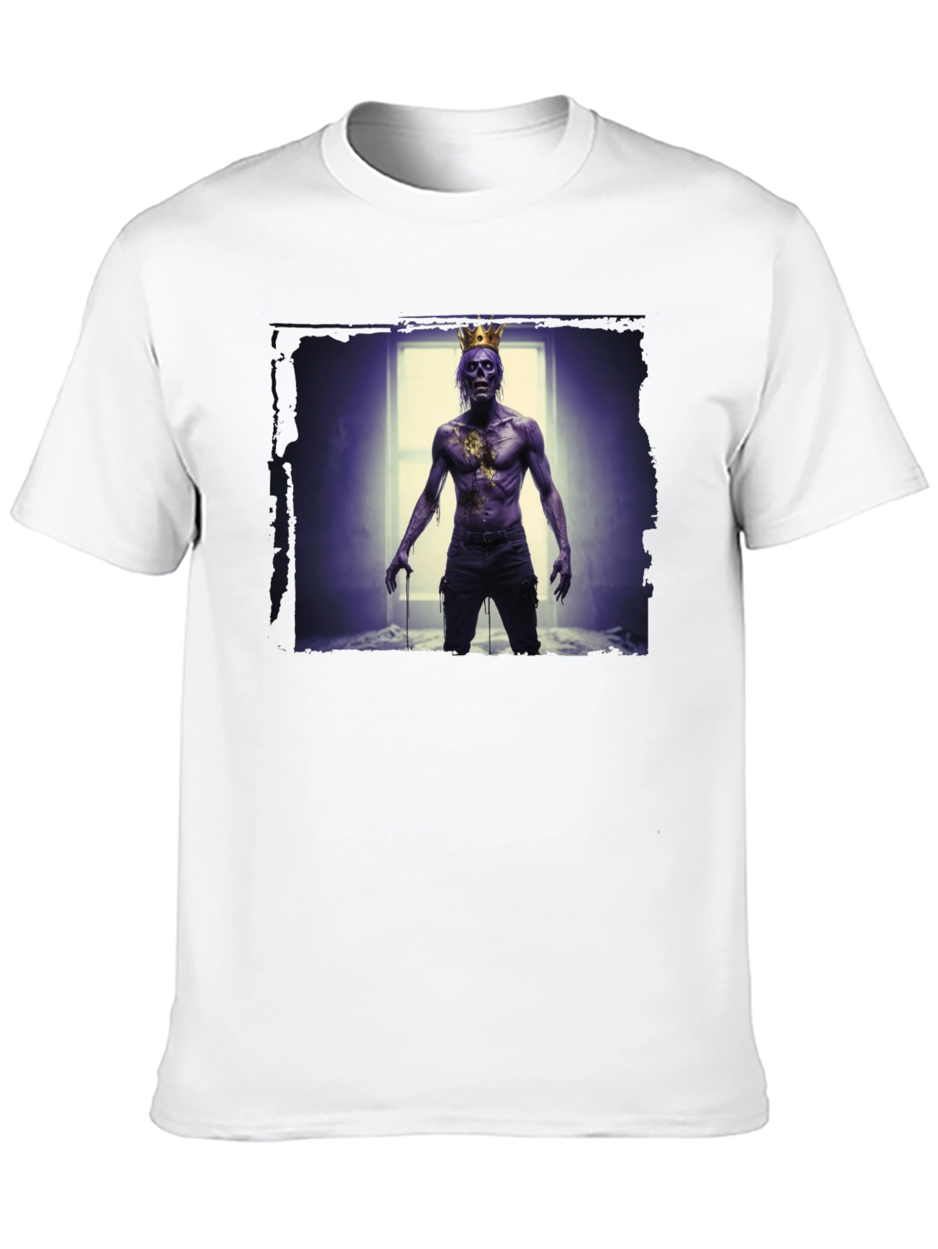 Zombie King T-Shirt - Undead Royalty