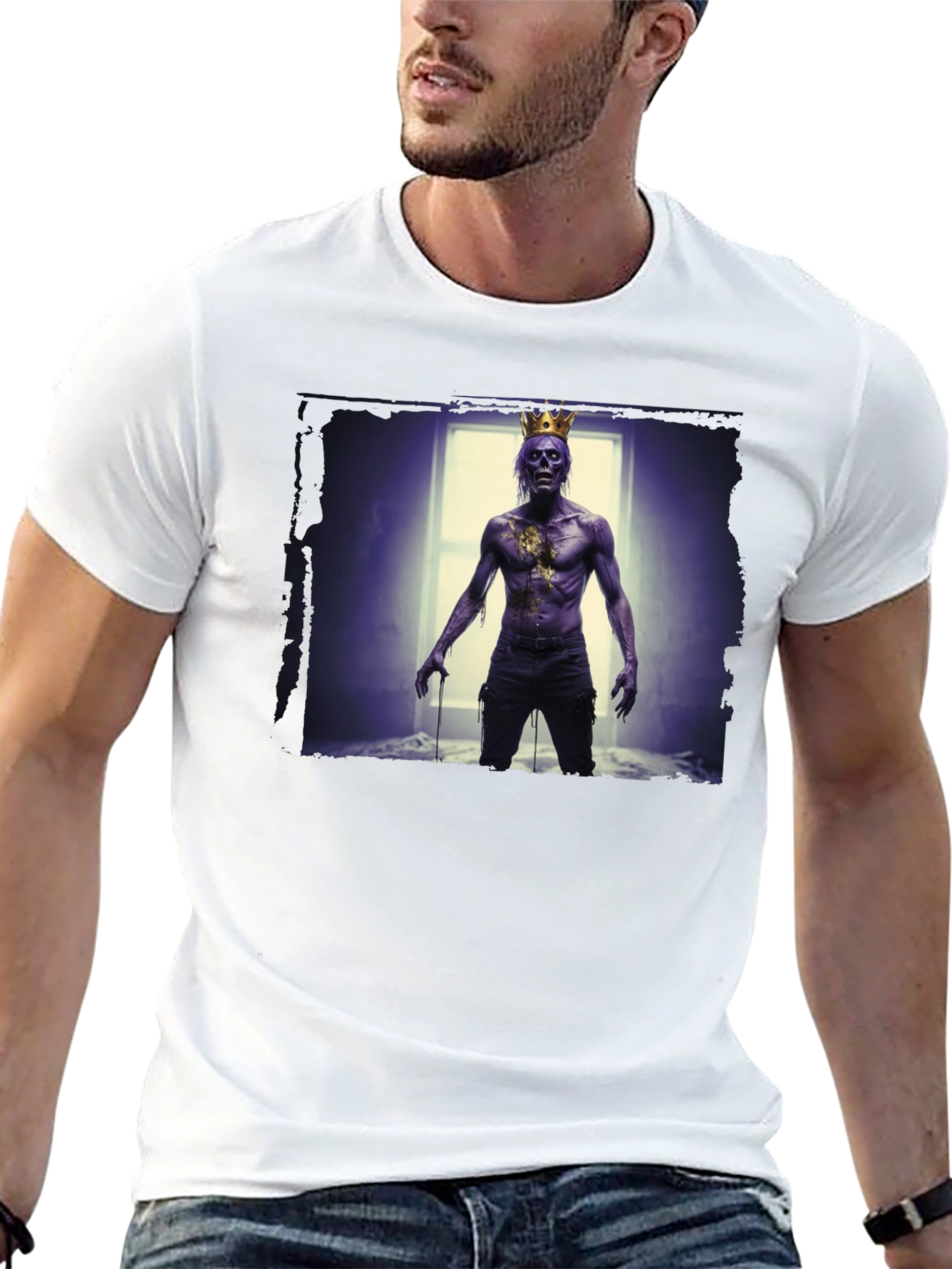 Zombie King T-Shirt - Undead Royalty