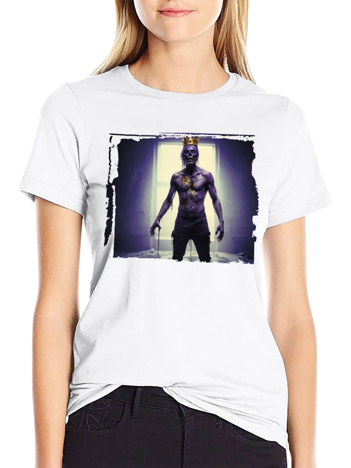 Zombie King T-Shirt - Undead Royalty