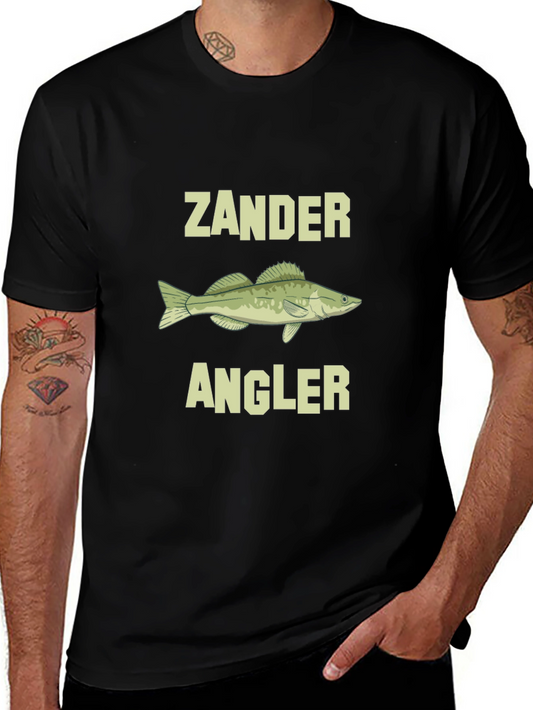 Zander Angler Graphic T-Shirt - Fishing Apparel