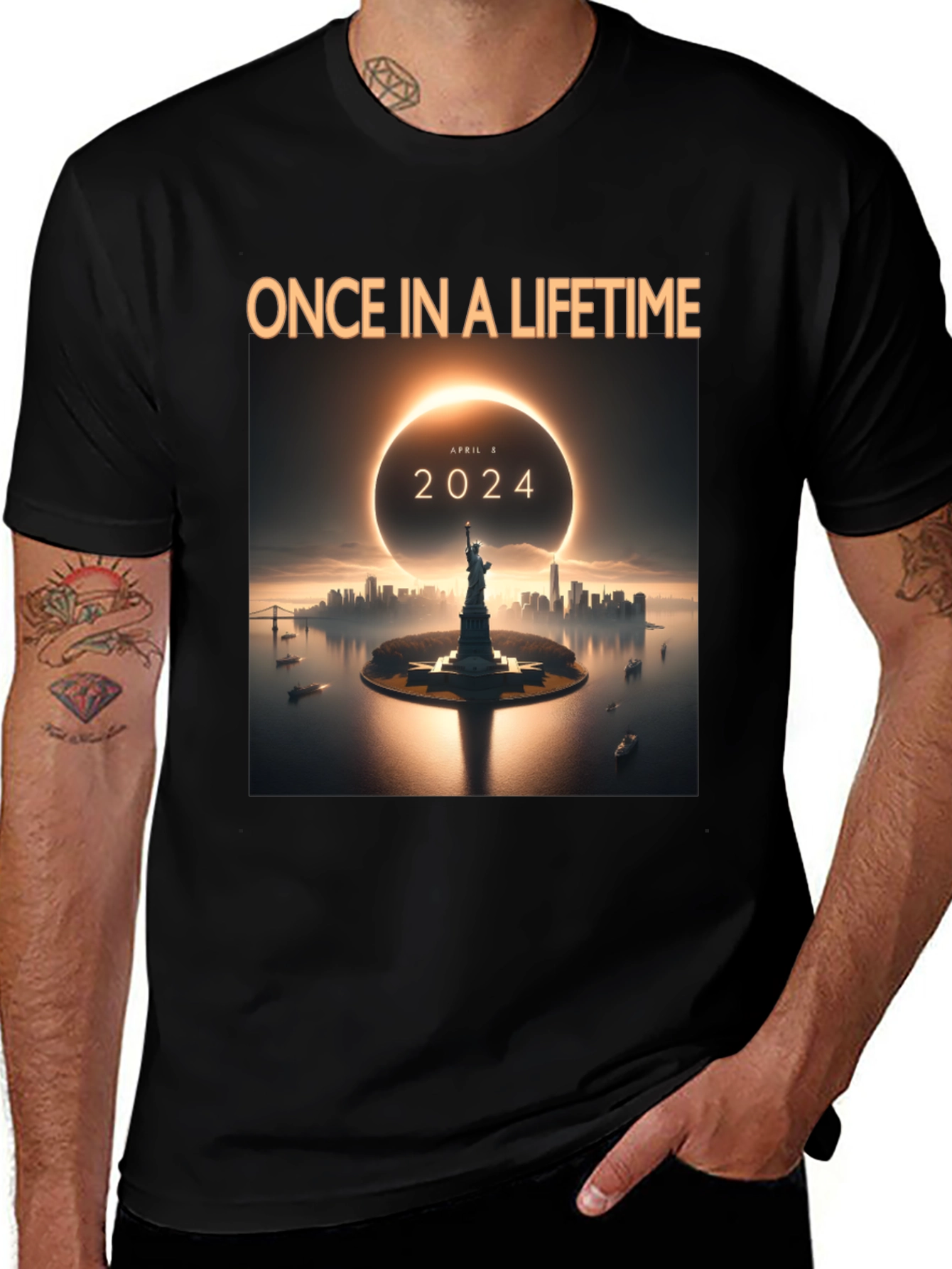 Once in a Lifetime 2024 Eclipse T-Shirt