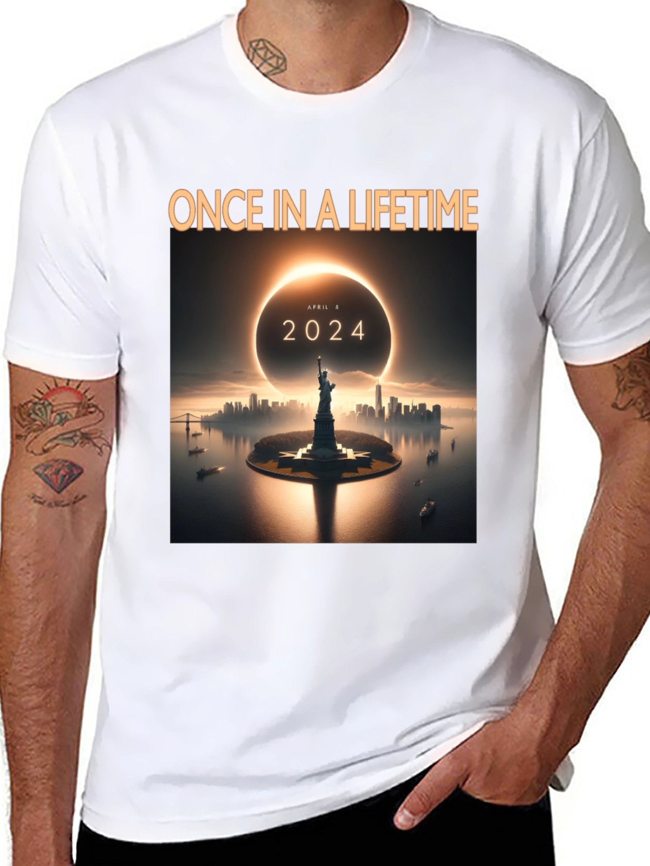 Once in a Lifetime 2024 Eclipse T-Shirt