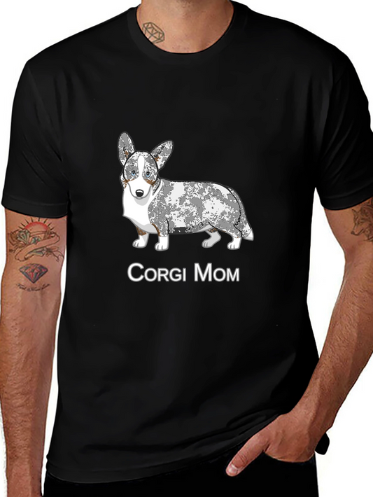 Corgi Mom T-Shirt - Cute Dog Lover Tee