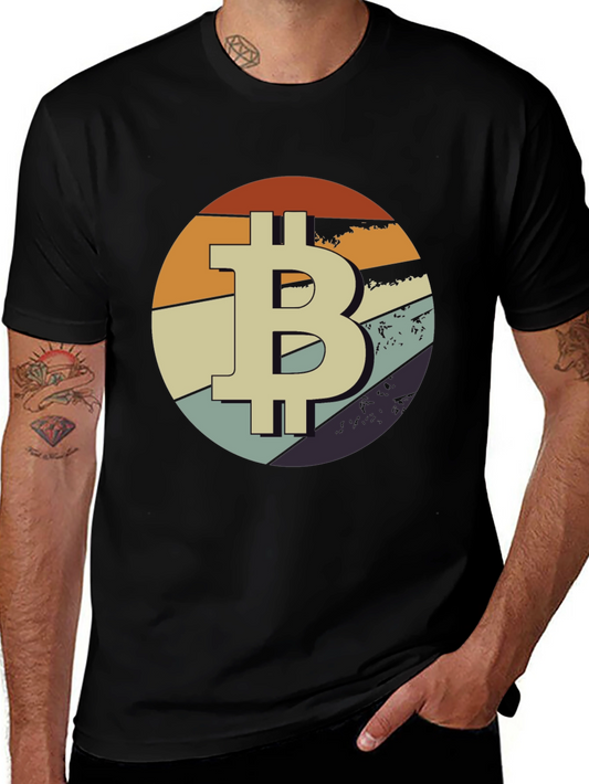 Bitcoin Retro T-Shirt - Crypto Currency Tee