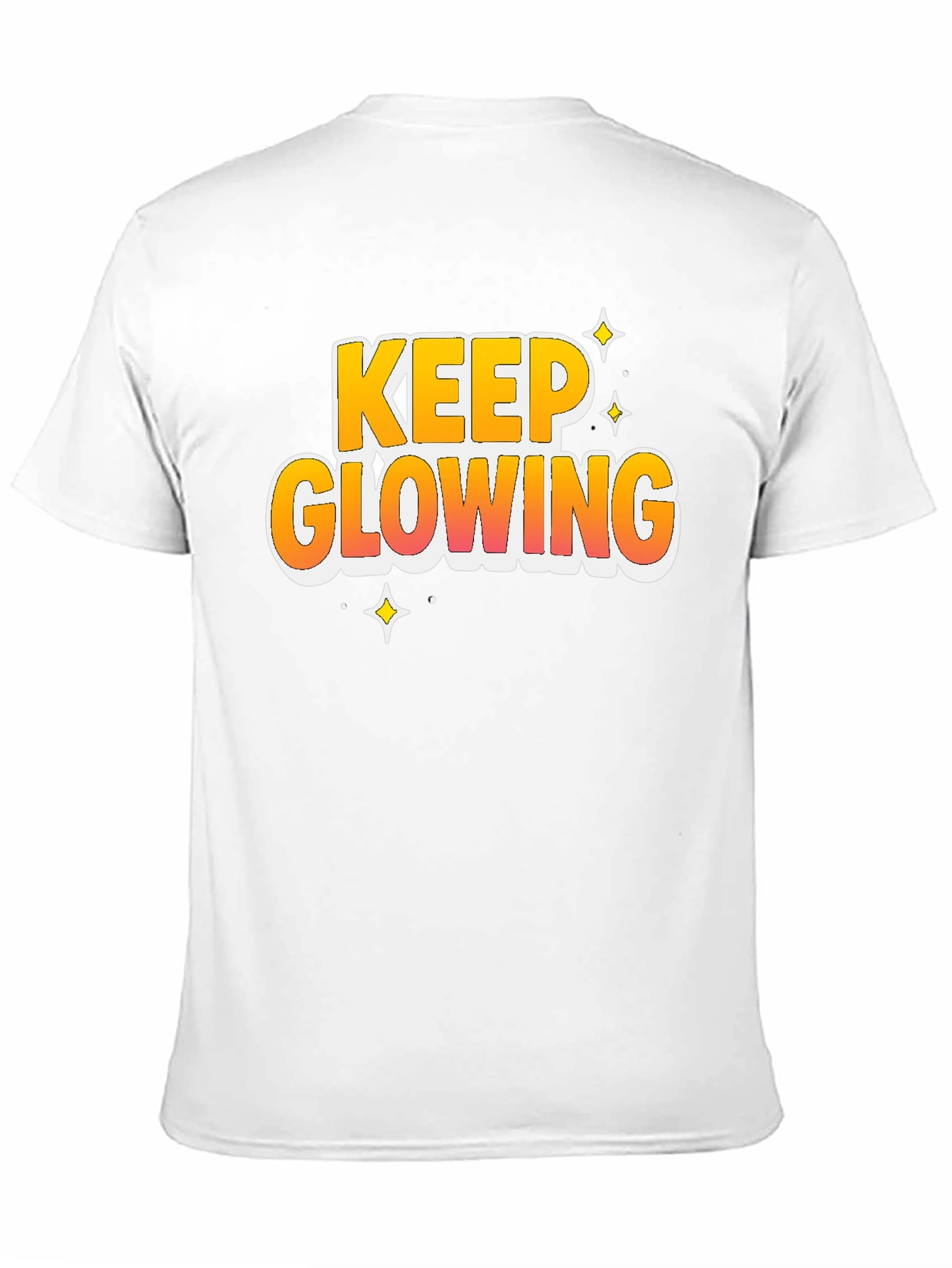 Keep Glowing Graphic T-Shirt - Stylish Trendy Tee