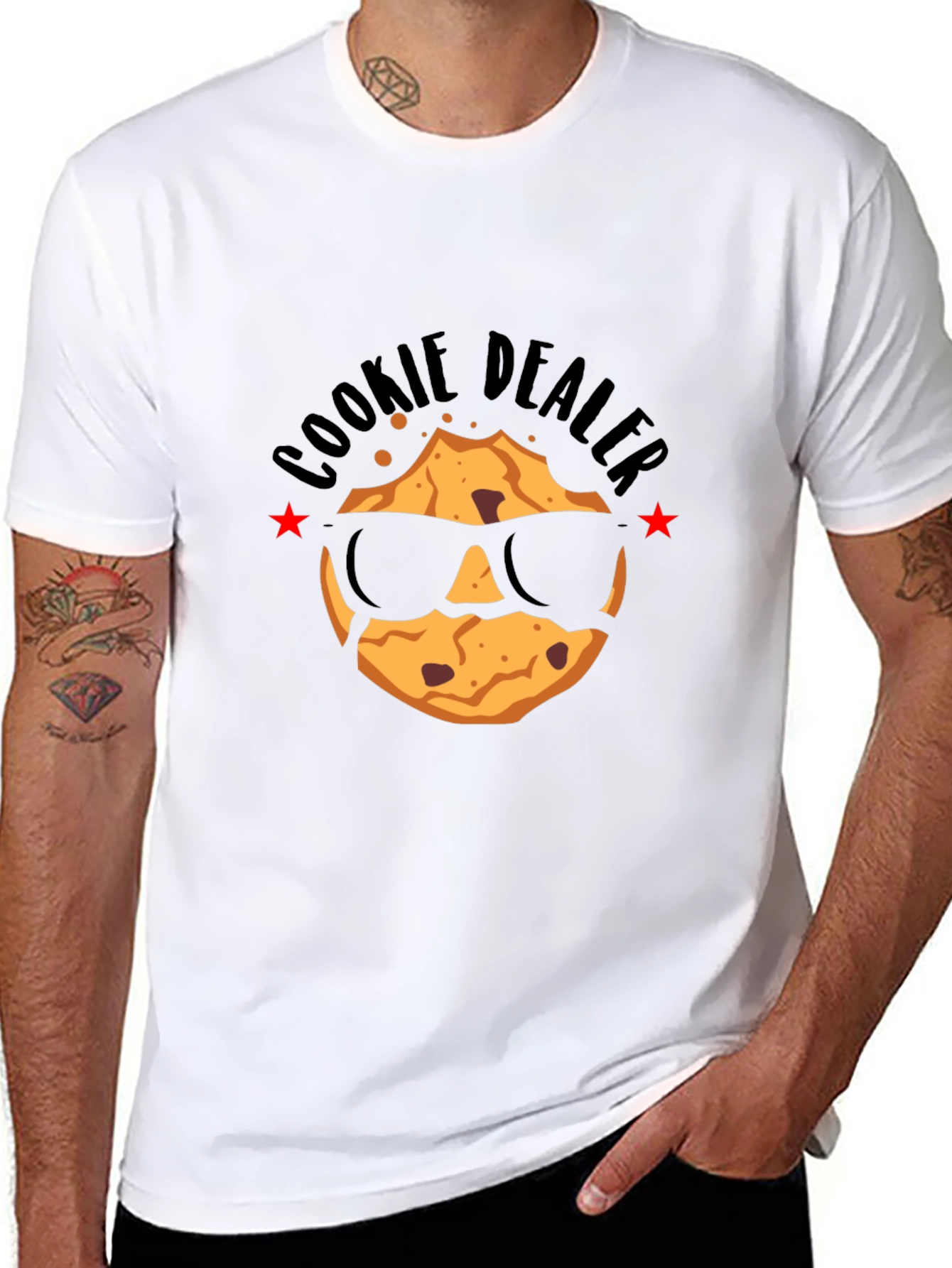 Cookie Dealer Graphic Tee - Funny Cookie Lover T-Shirt