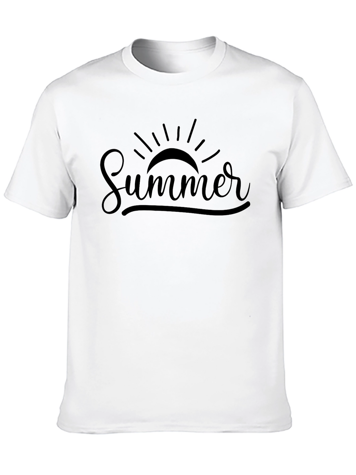 Summer Sun Graphic Tee - Casual Comfort