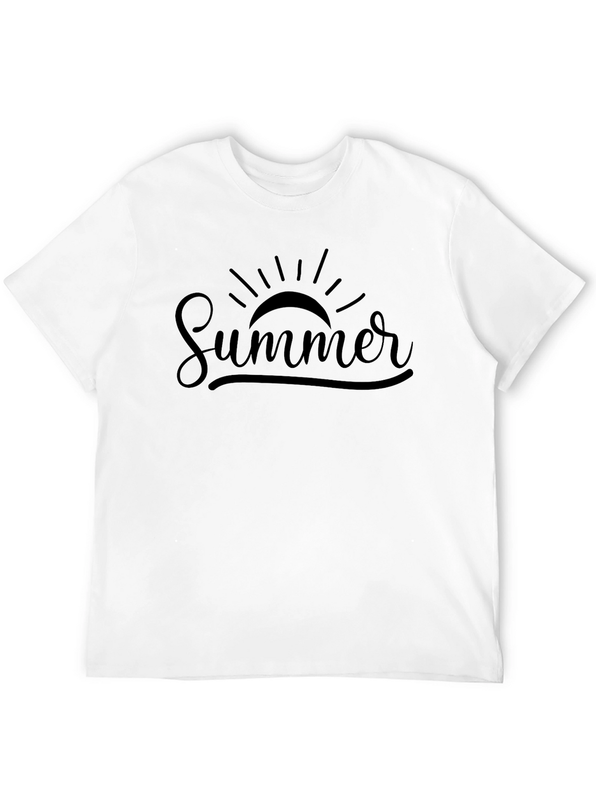 Summer Sun Graphic Tee - Casual Comfort