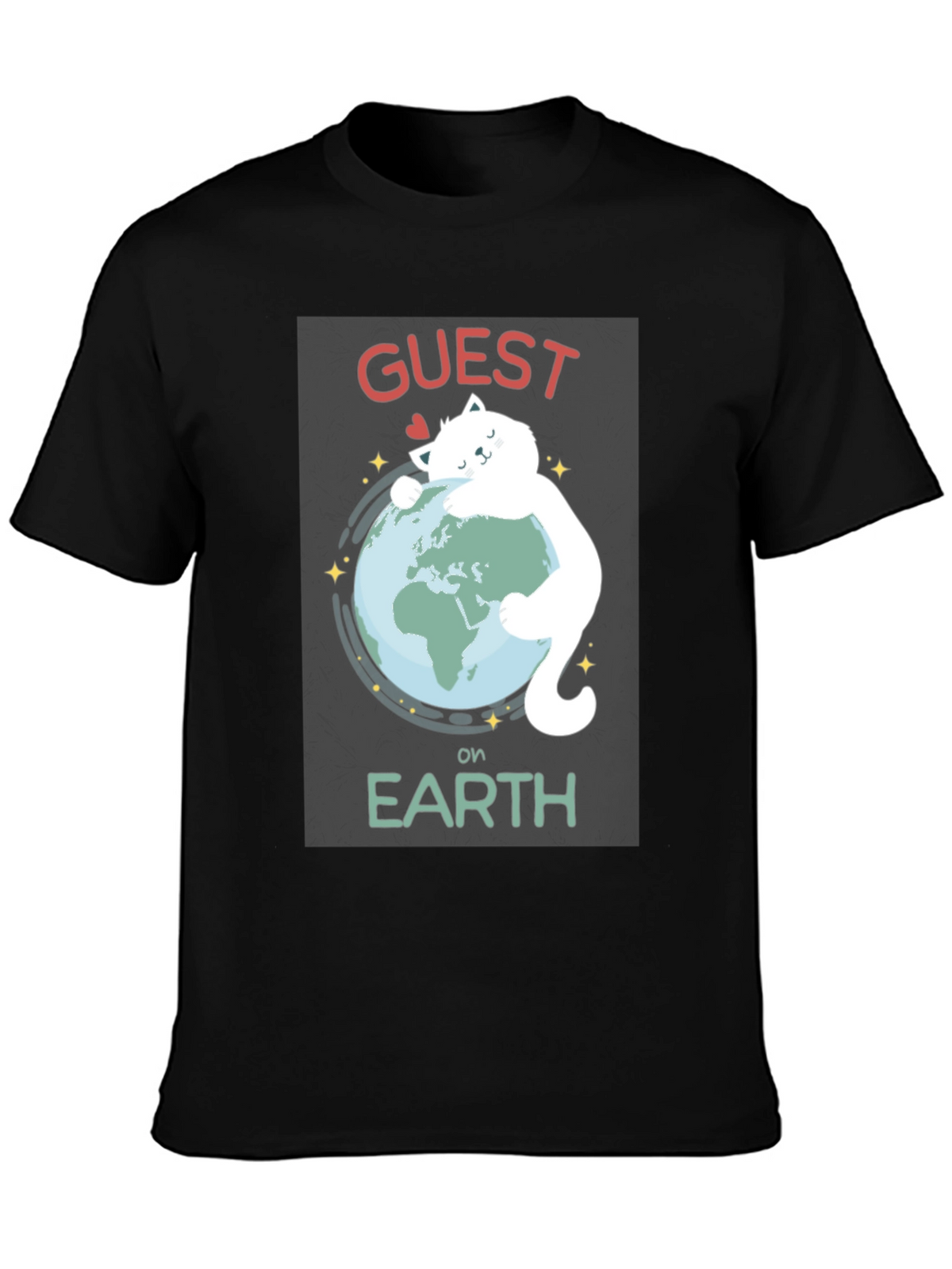 Guest on Earth Graphic Tee - Embrace Sustainability