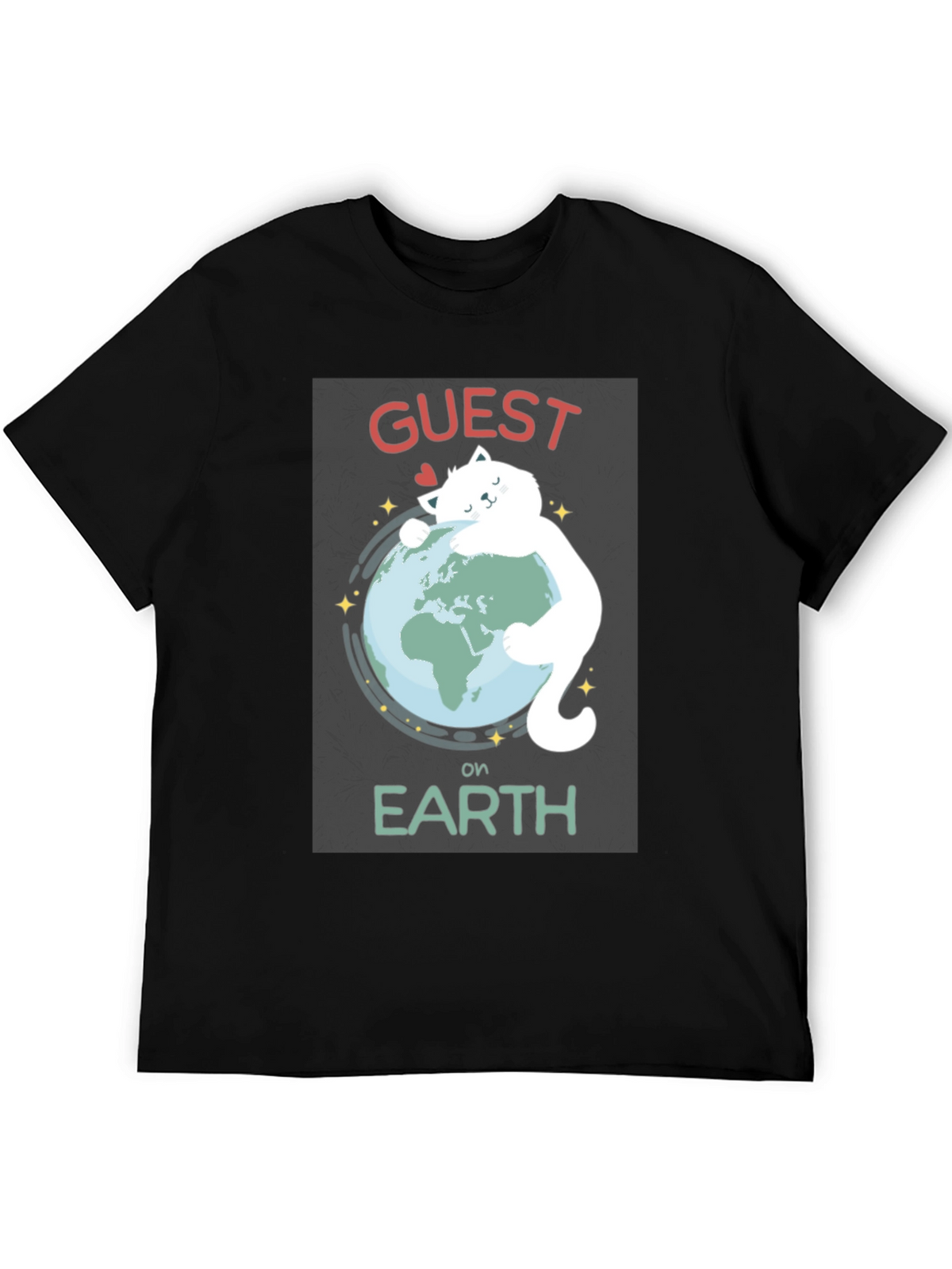 Guest on Earth Graphic Tee - Embrace Sustainability