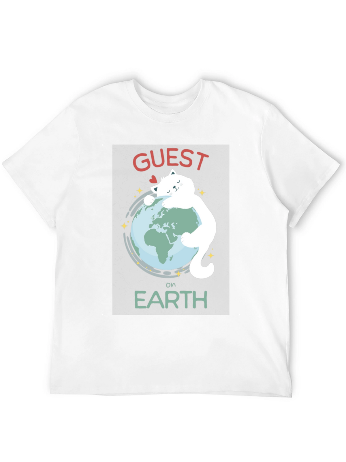 Guest on Earth Graphic Tee - Embrace Sustainability