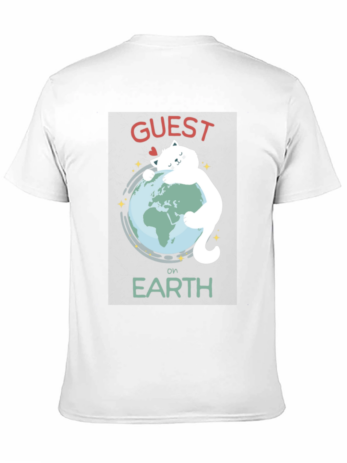 Guest on Earth Graphic Tee - Embrace Sustainability