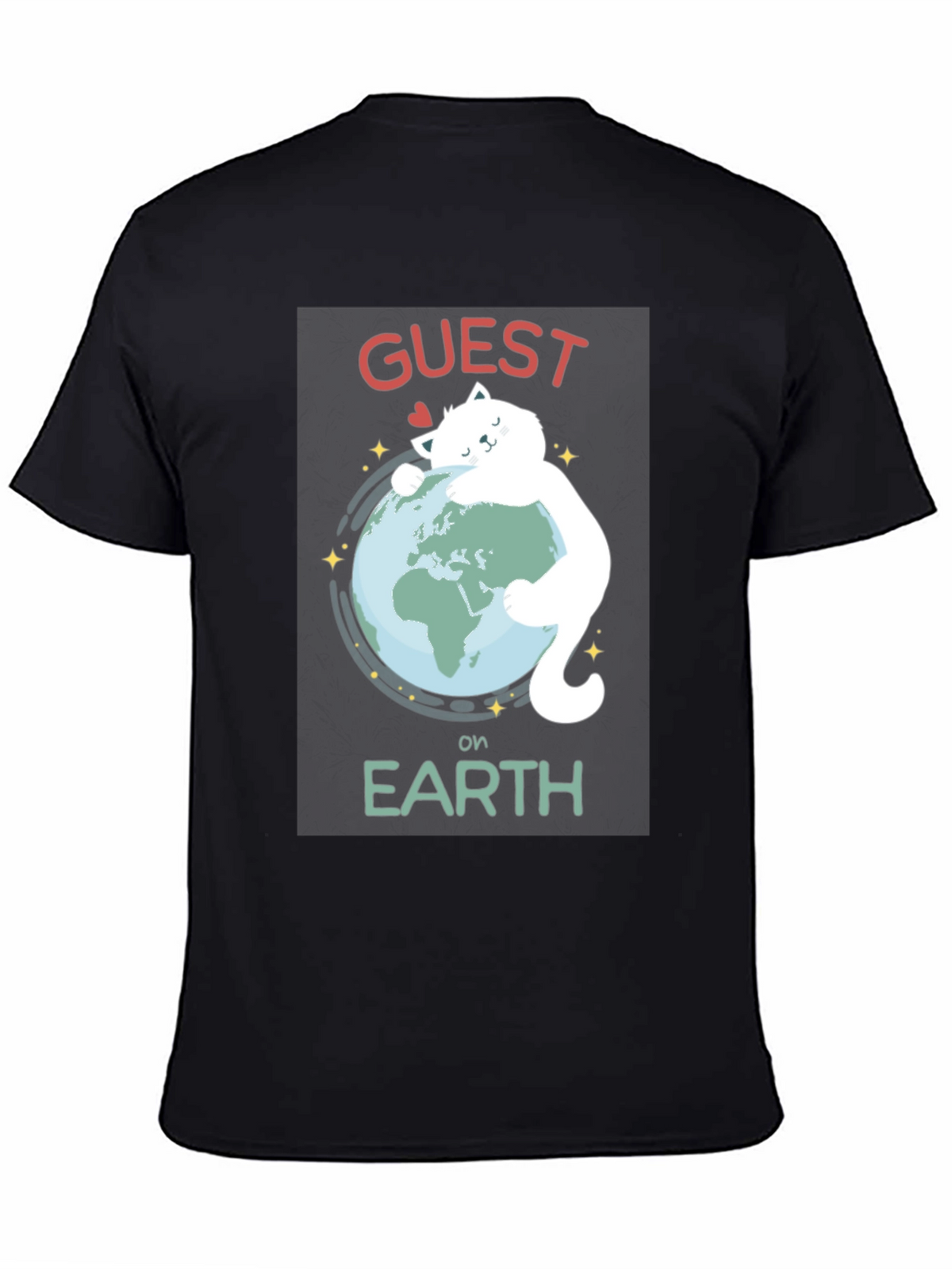 Guest on Earth Graphic Tee - Embrace Sustainability