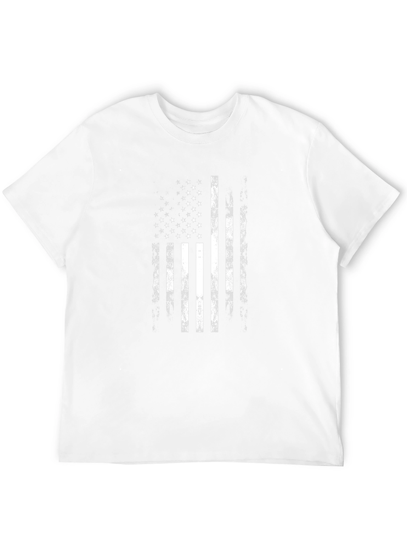 Distressed American Flag Graphic Tee