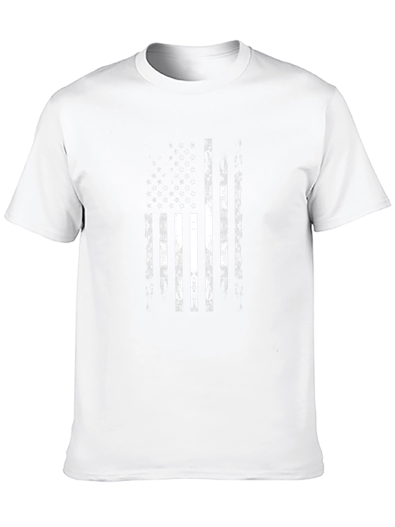 Distressed American Flag Graphic Tee