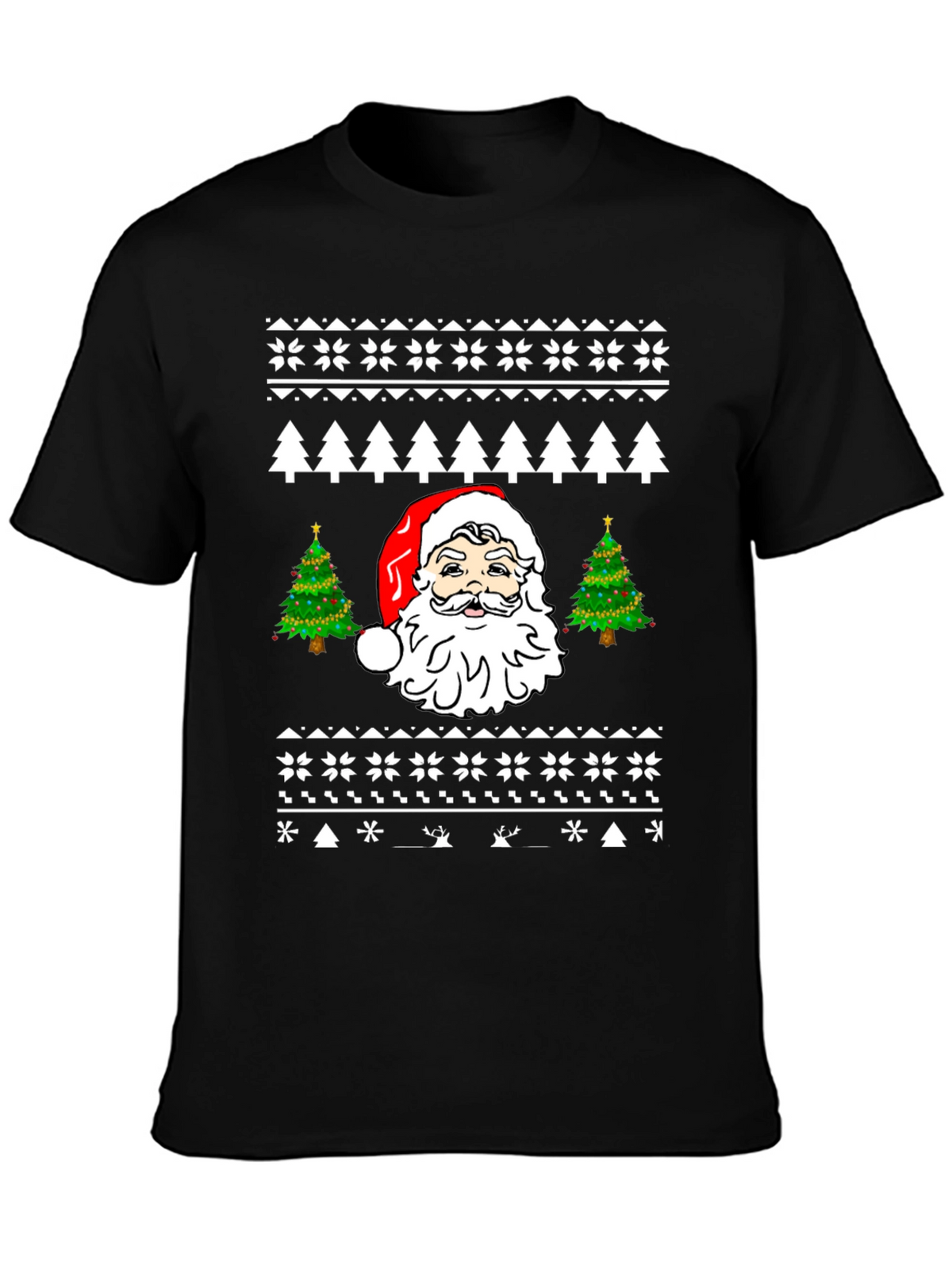 Festive Santa Christmas T-Shirt