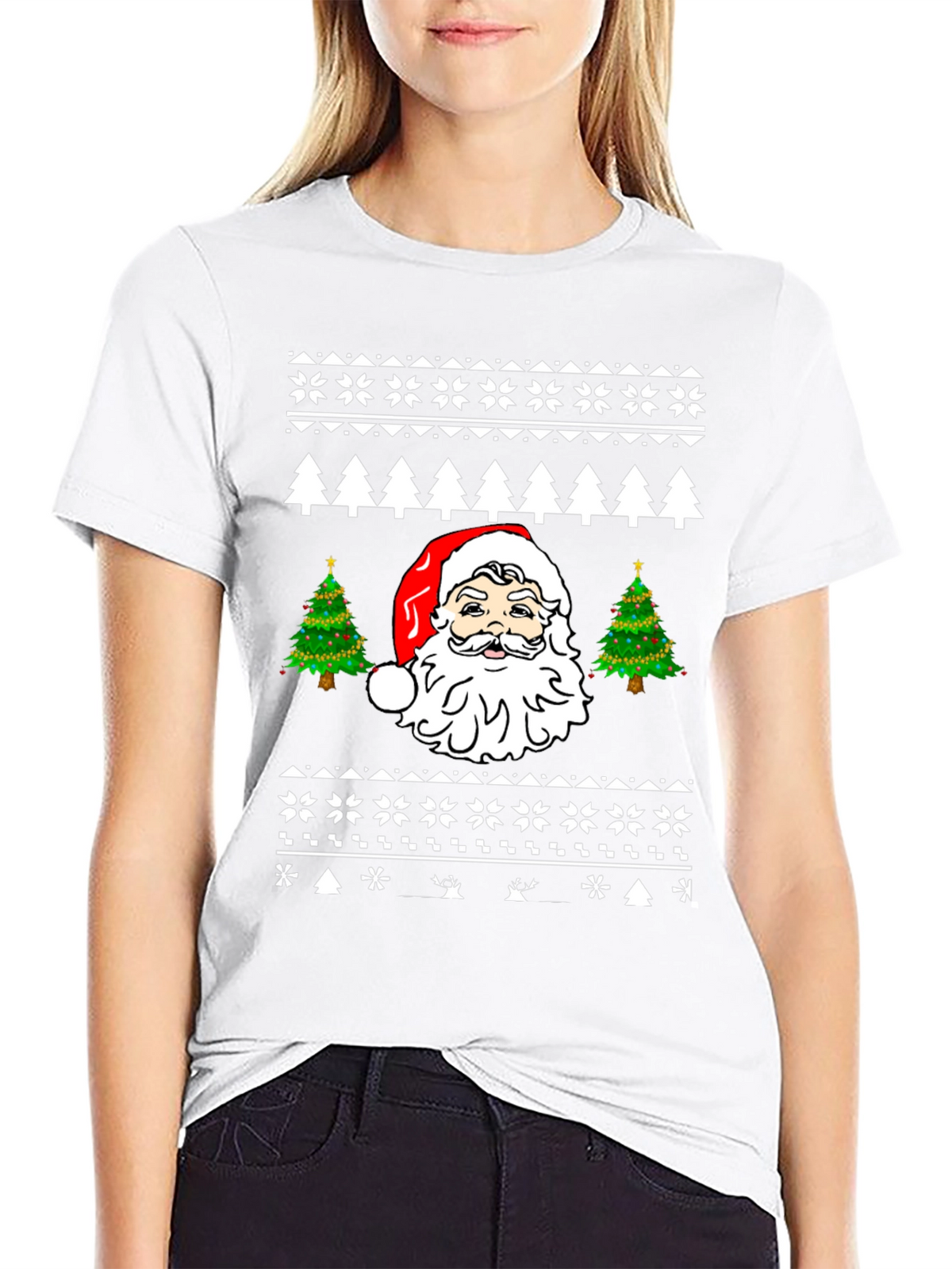 Festive Santa Christmas T-Shirt