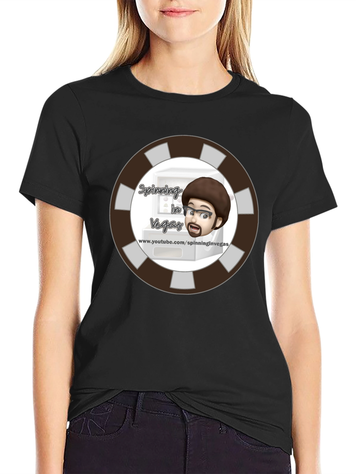 Spinning in Vegas T-Shirt: Casino Style