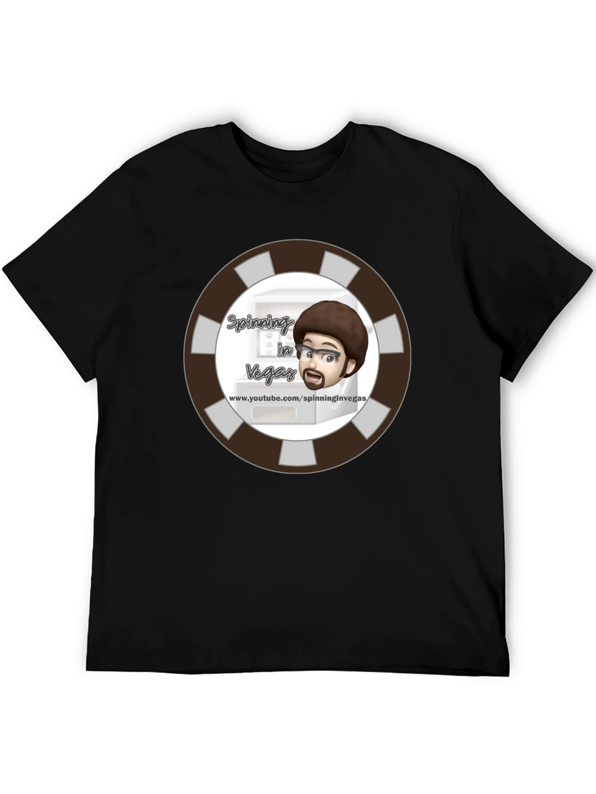 Spinning in Vegas T-Shirt: Casino Style