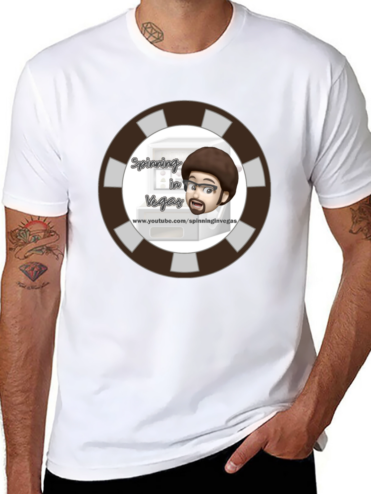 Spinning in Vegas T-Shirt: Casino Style