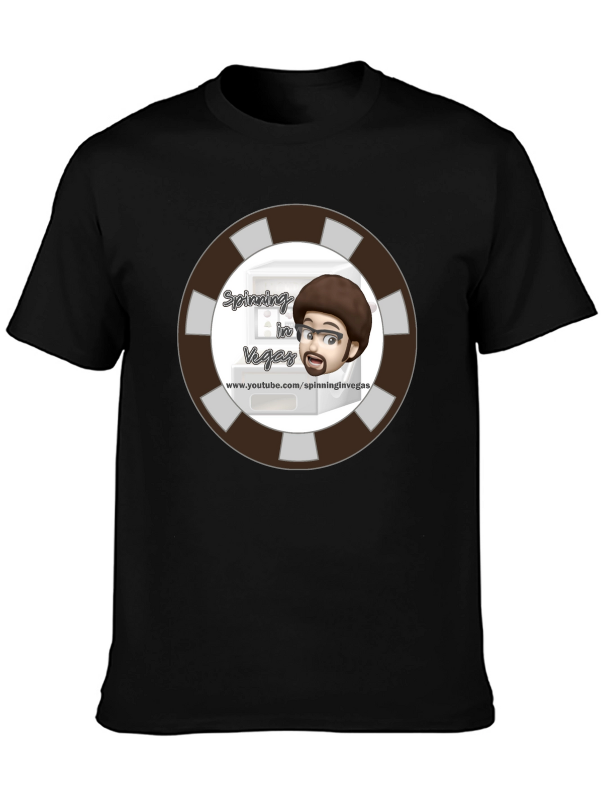 Spinning in Vegas T-Shirt: Casino Style