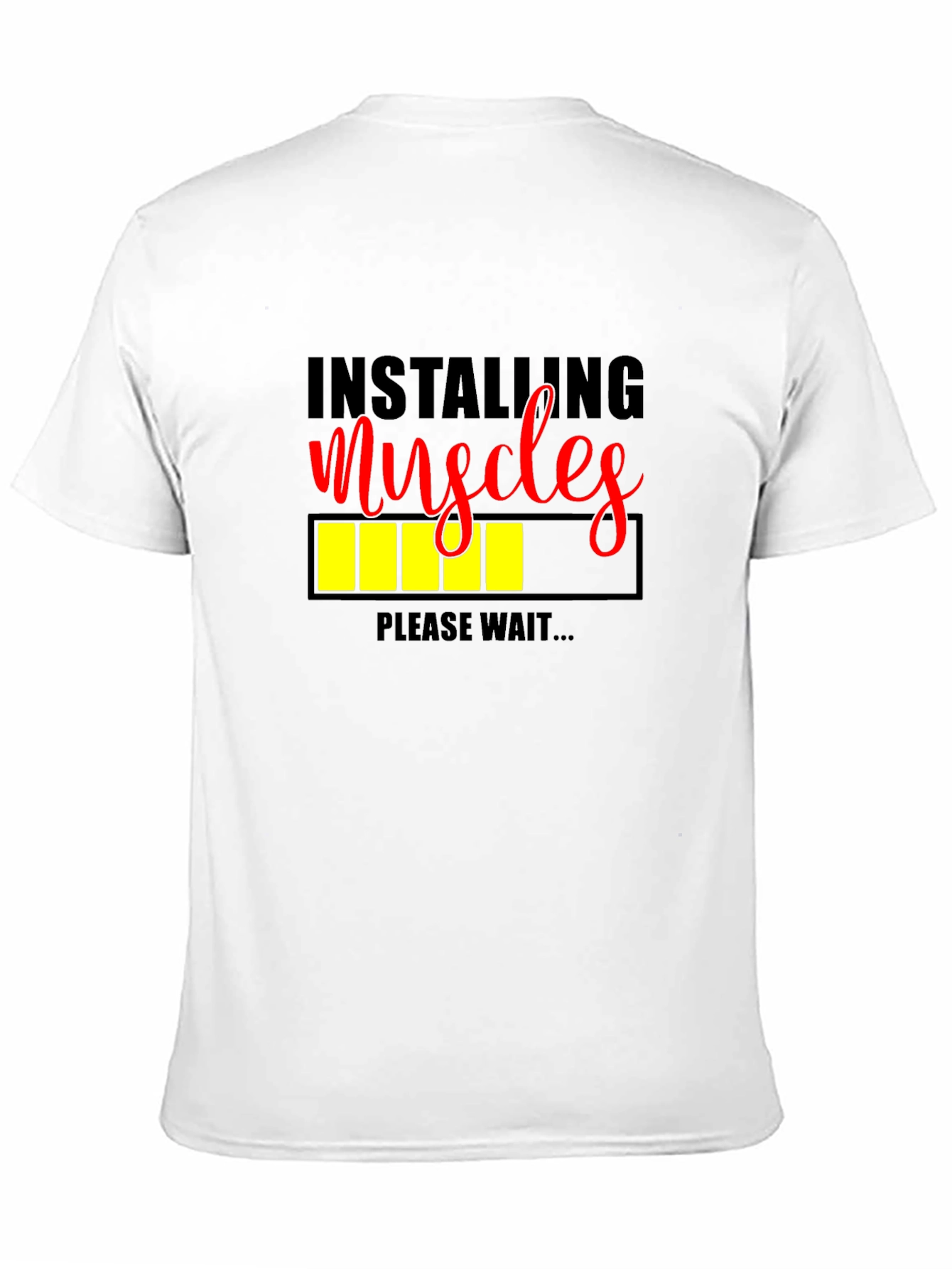 Installing Muscles Graphic T-Shirt