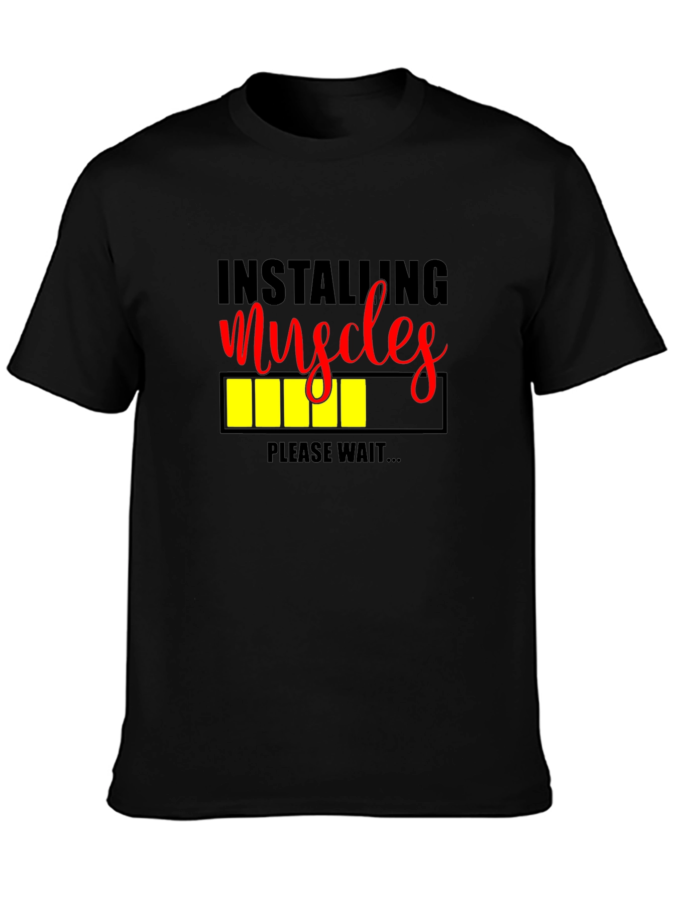 Installing Muscles Graphic T-Shirt