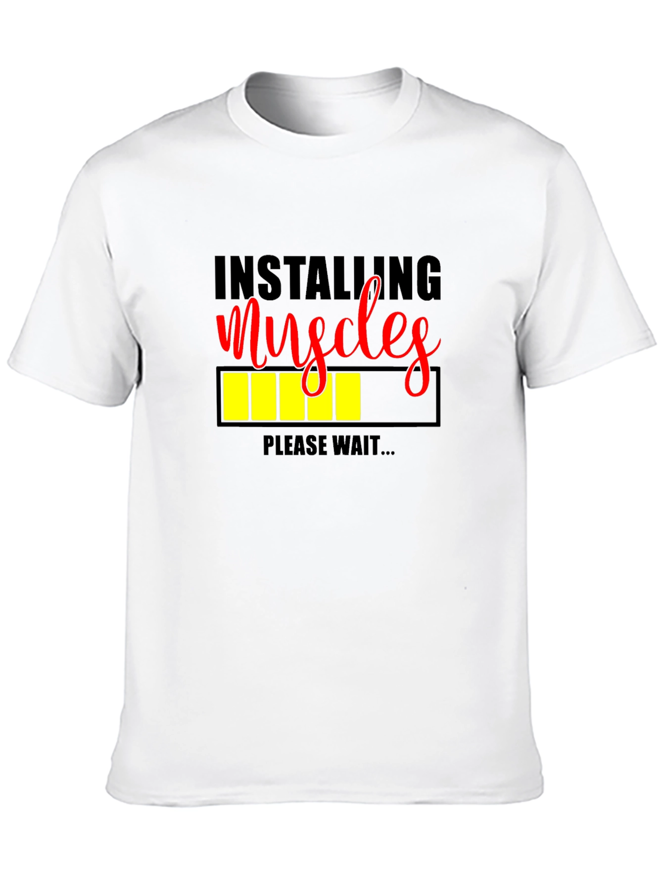 Installing Muscles Graphic T-Shirt