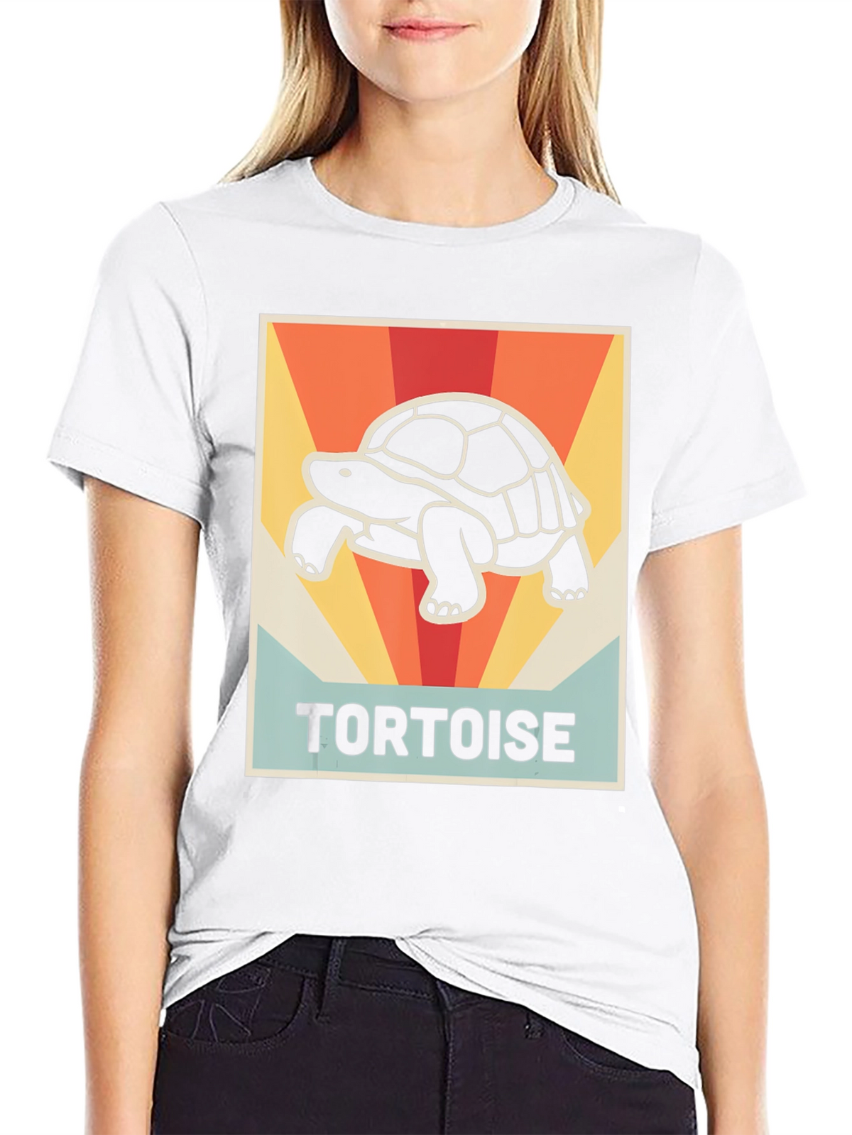 Retro Tortoise Graphic T-Shirt - Unisex Cotton Tee