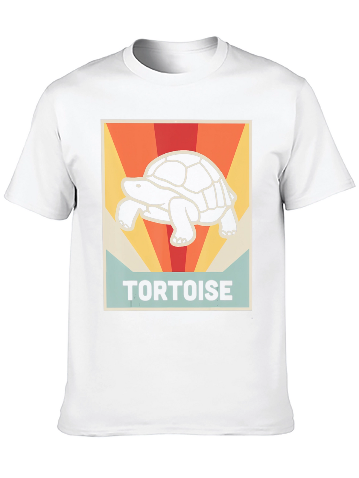 Retro Tortoise Graphic T-Shirt - Unisex Cotton Tee