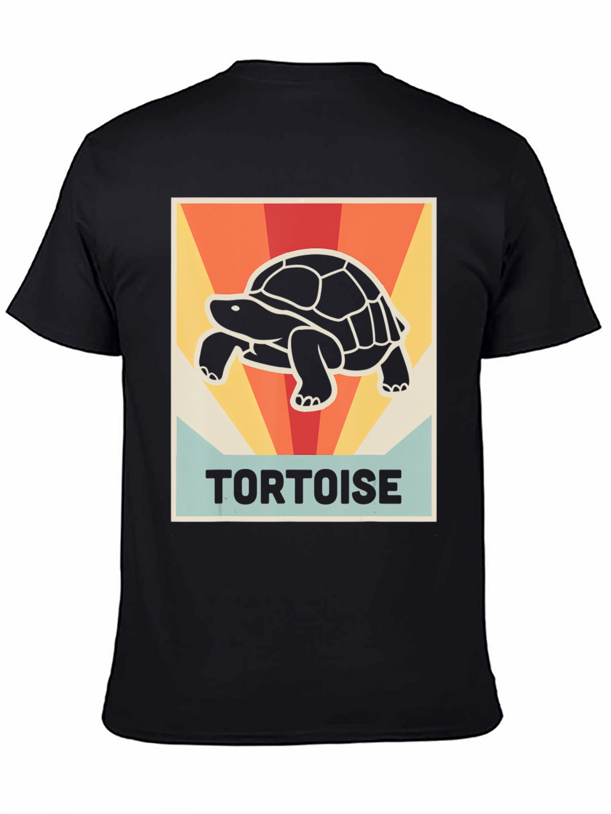 Retro Tortoise Graphic T-Shirt - Unisex Cotton Tee
