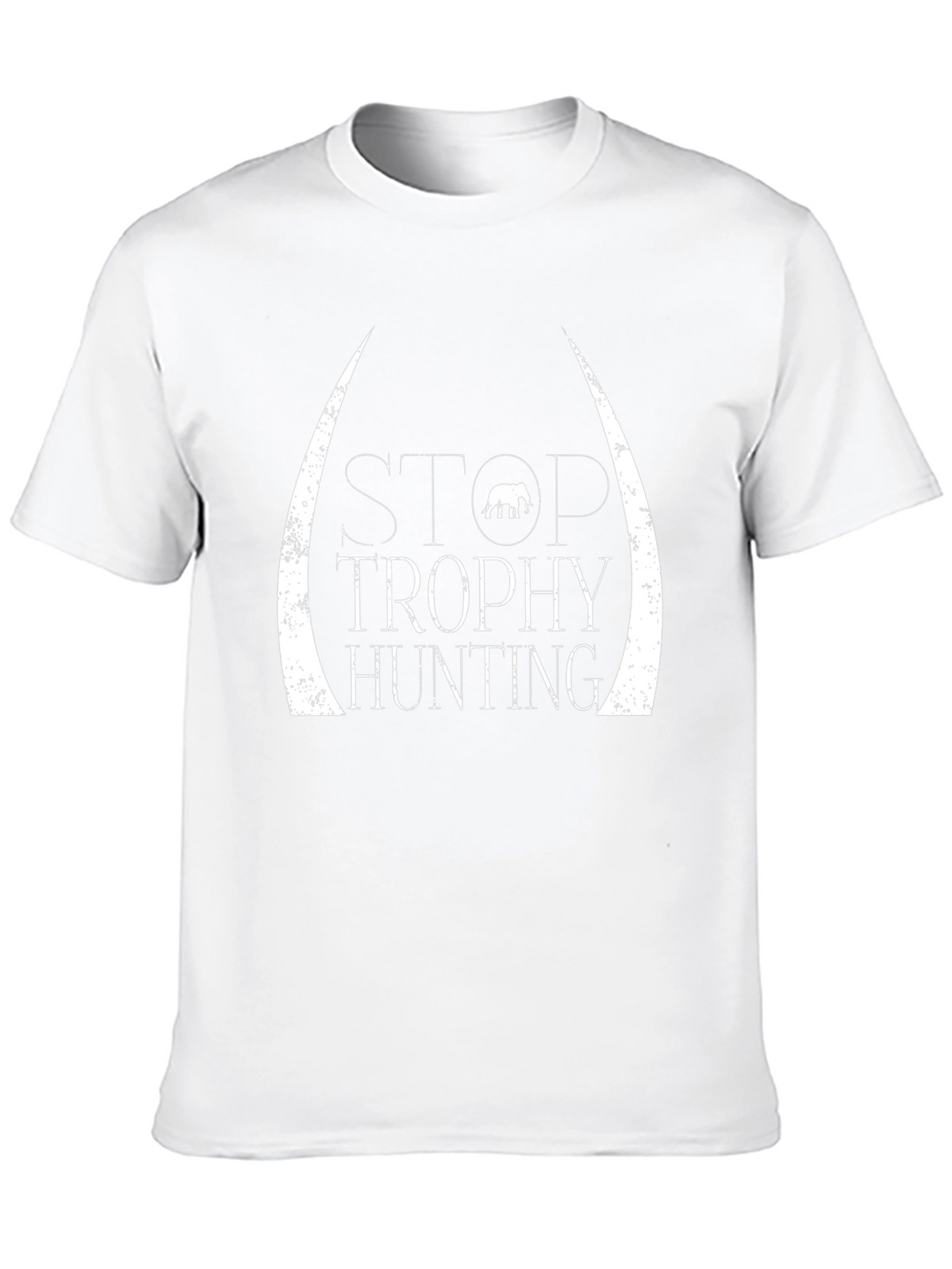 Stop Trophy Hunting Graphic Tee - Anti-Poaching T-Shirt