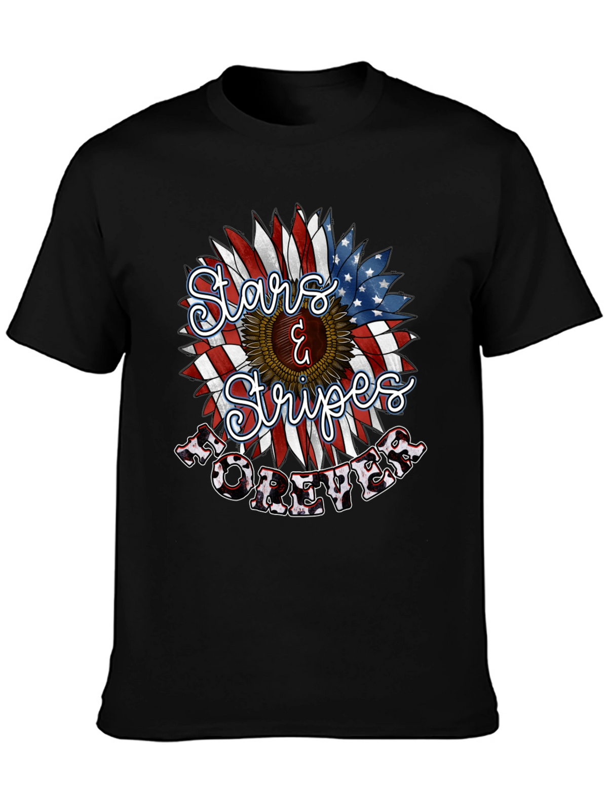 Stars & Stripes Forever Patriotic T-Shirt