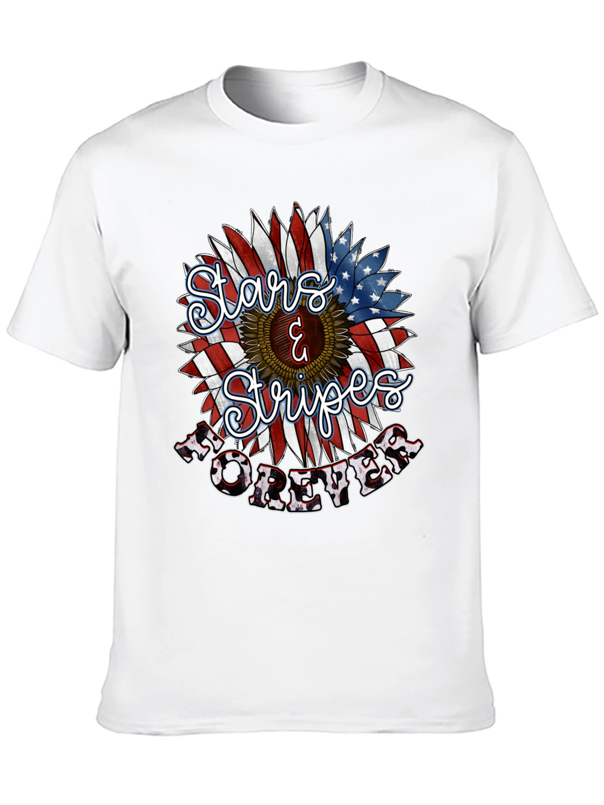 Stars & Stripes Forever Patriotic T-Shirt