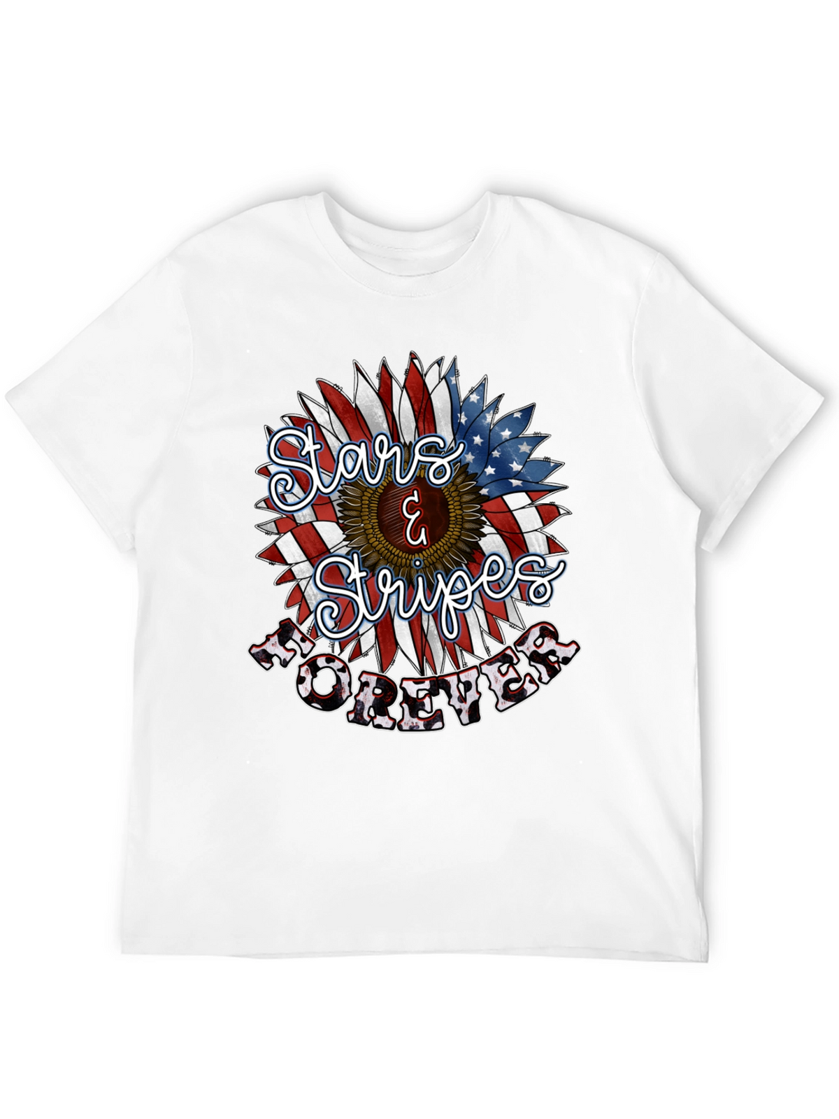 Stars & Stripes Forever Patriotic T-Shirt