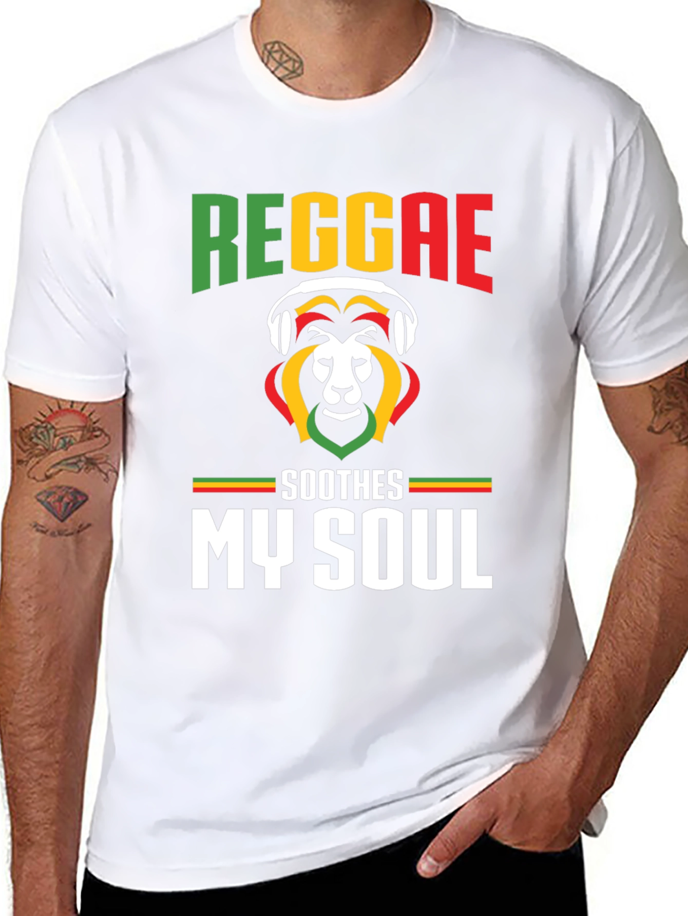 Reggae Soothes My Soul Graphic T-Shirt
