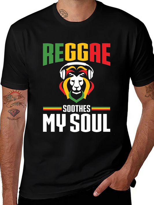 Reggae Soothes My Soul Graphic T-Shirt