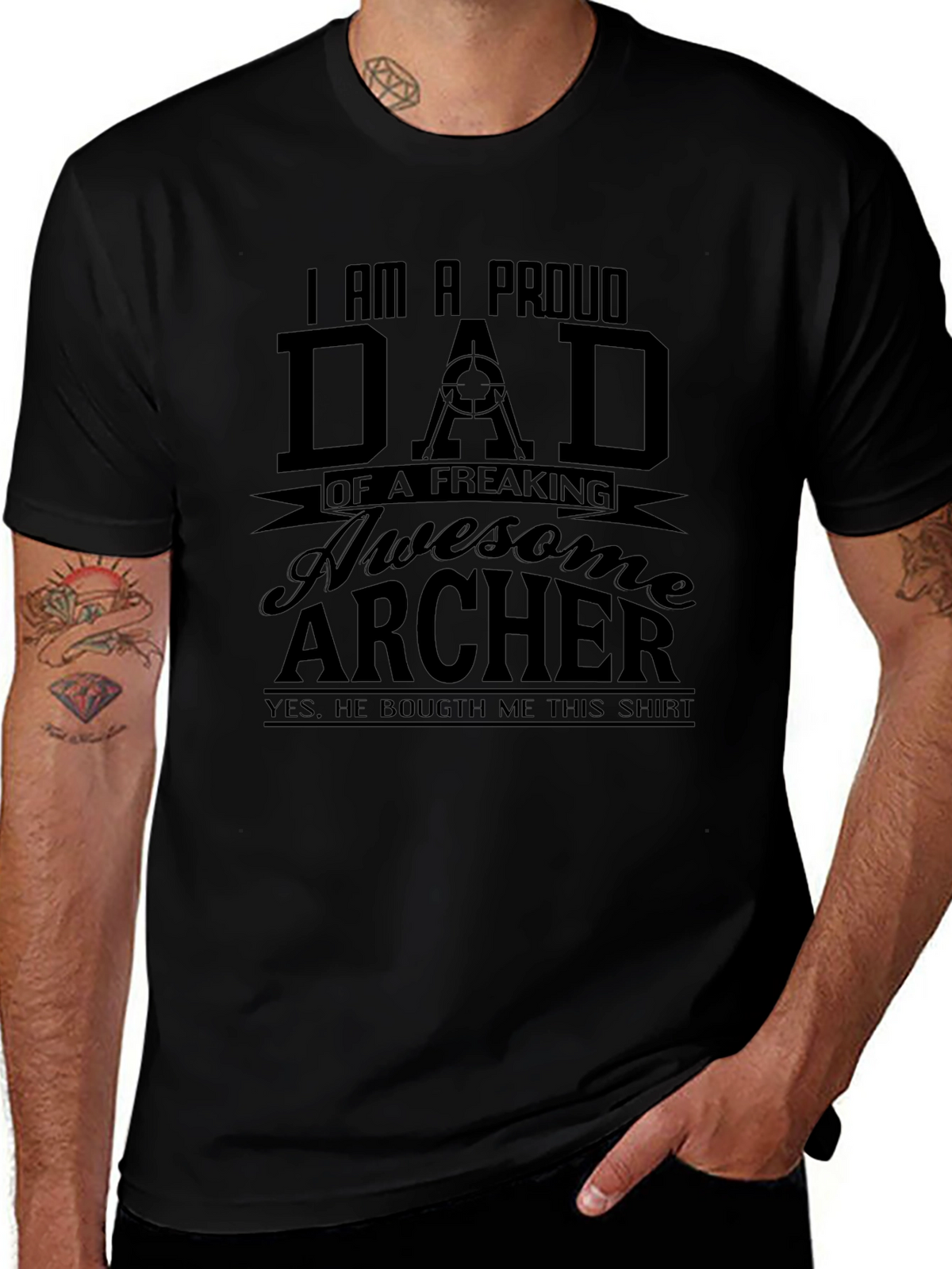Proud Dad of an Archer T-Shirt