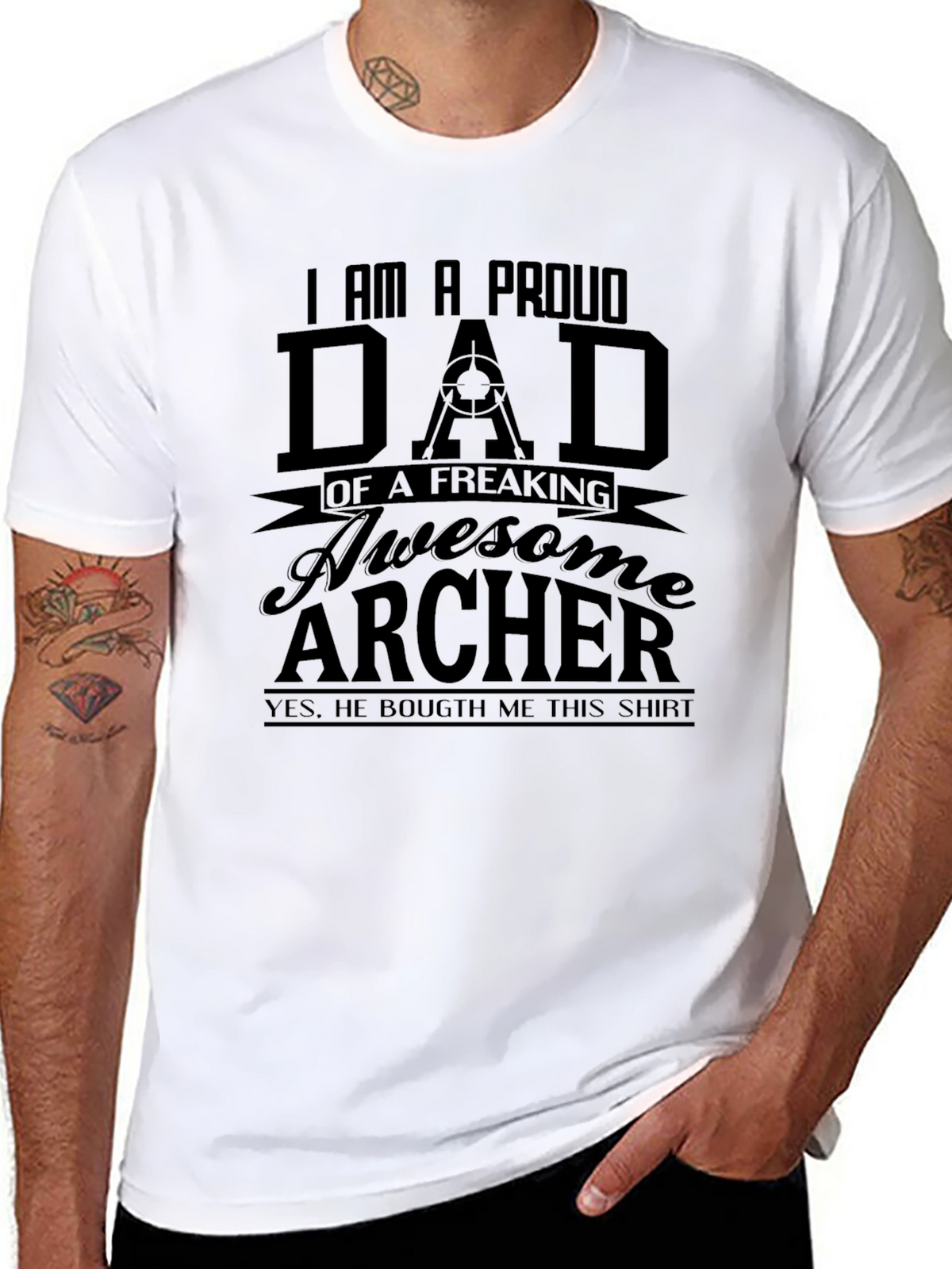 Proud Dad of an Archer T-Shirt