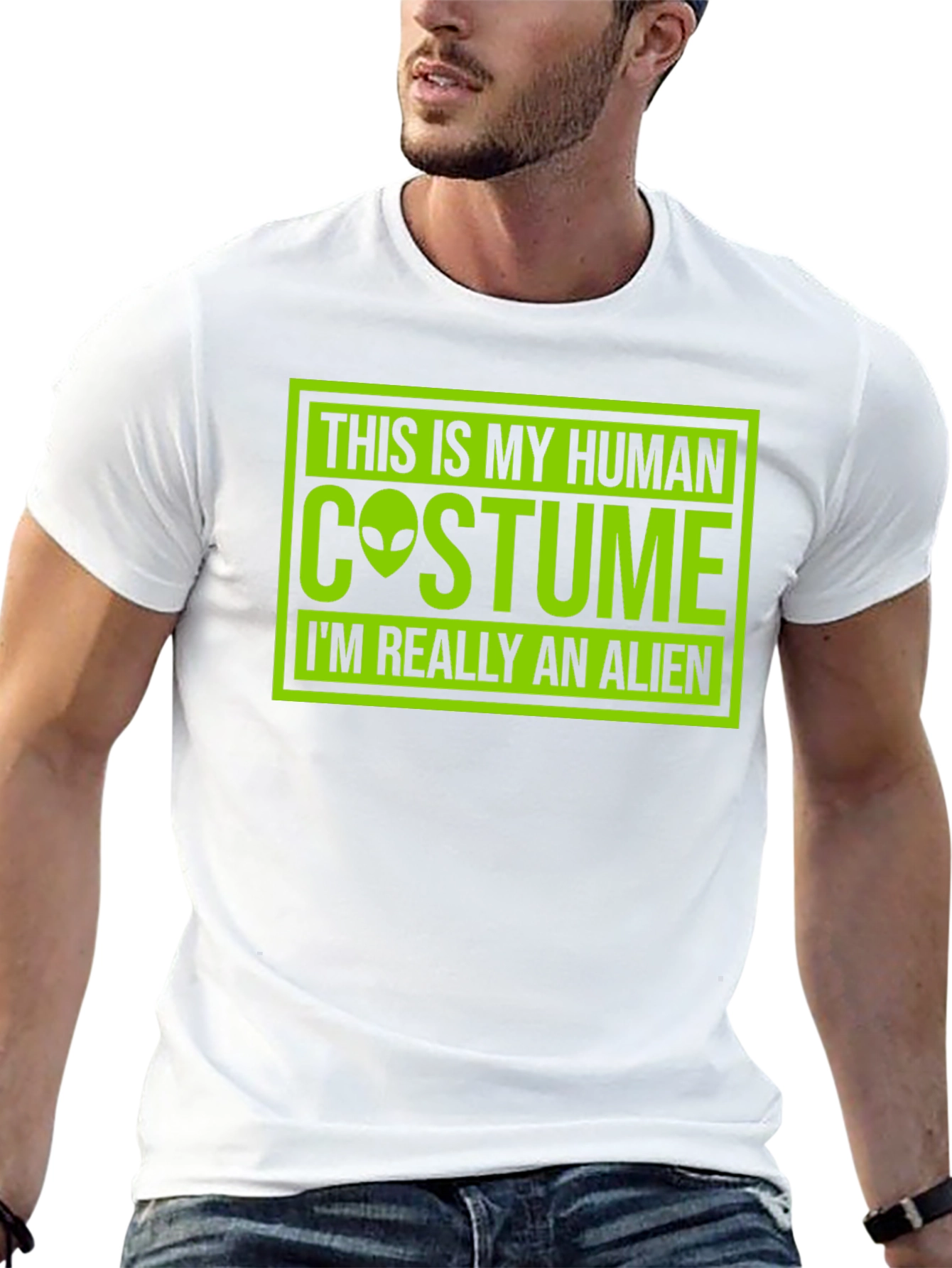 Alien Costume Funny T-Shirt