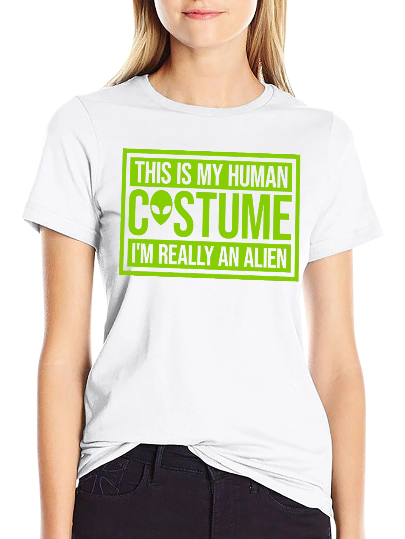 Alien Costume Funny T-Shirt