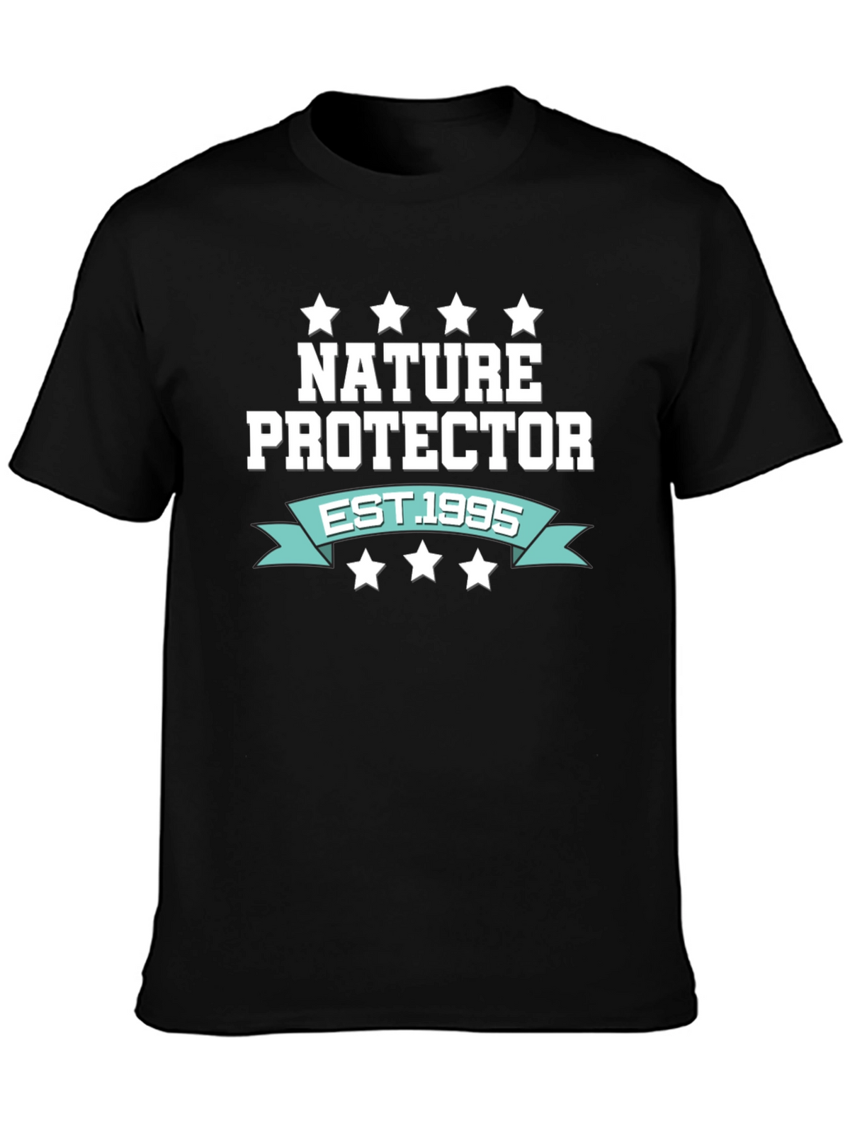 Nature Protector EST. 1995 Black T-Shirt