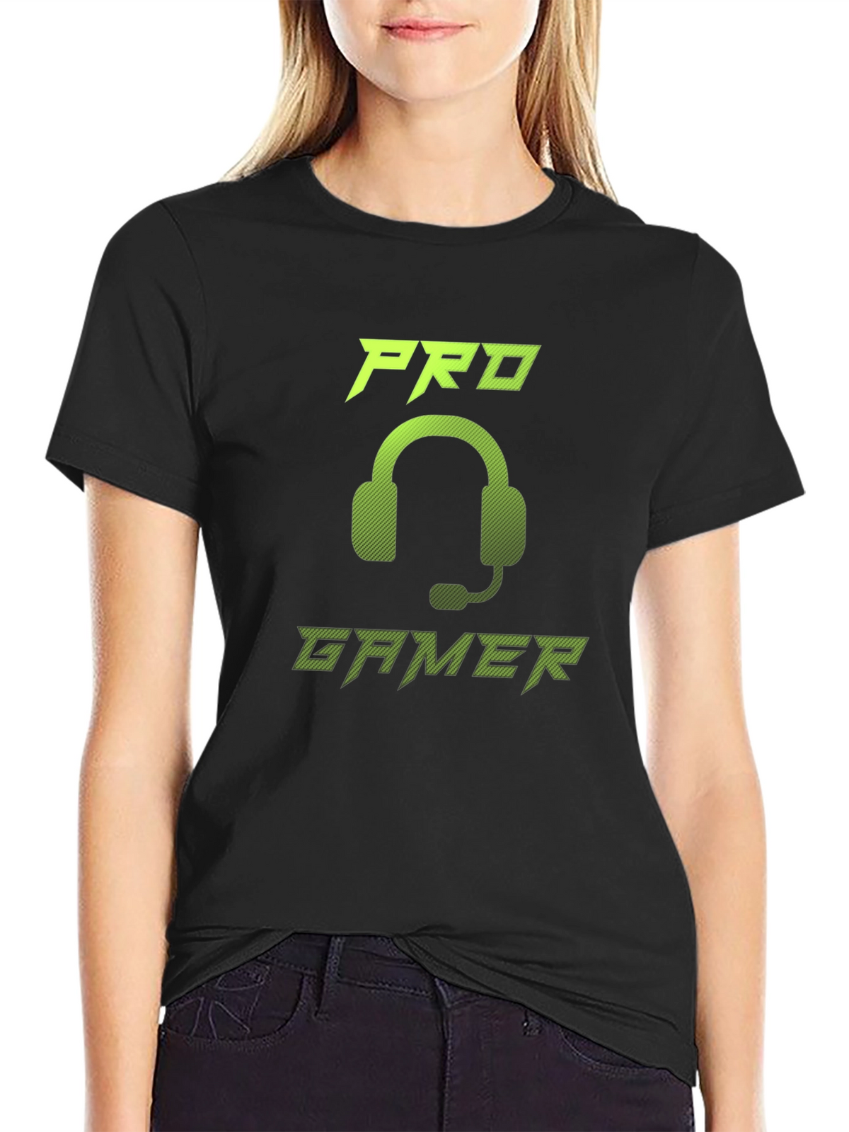 Pro Gamer Graphic Tee - Gaming Headset Design