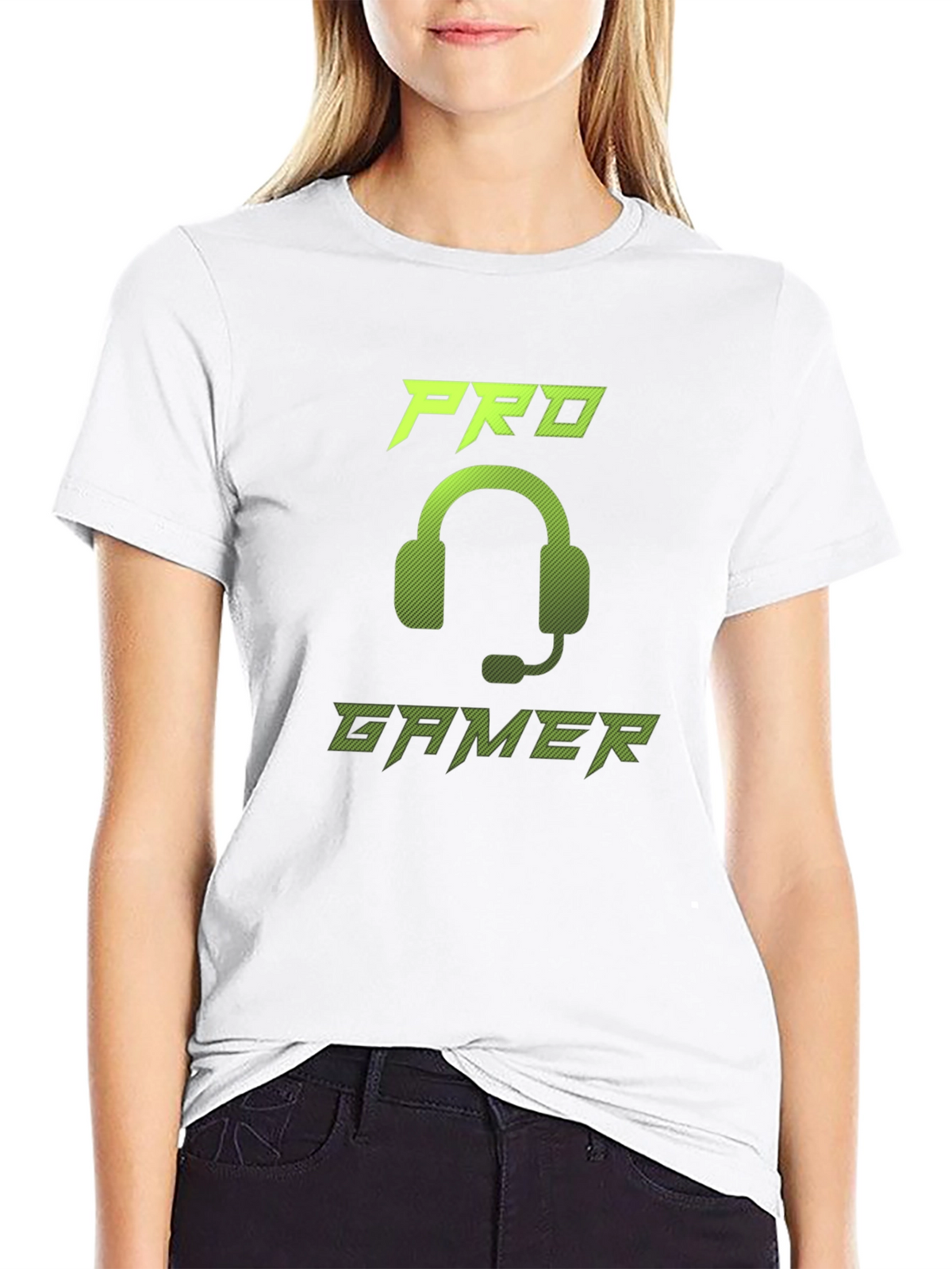 Pro Gamer Graphic Tee - Gaming Headset Design