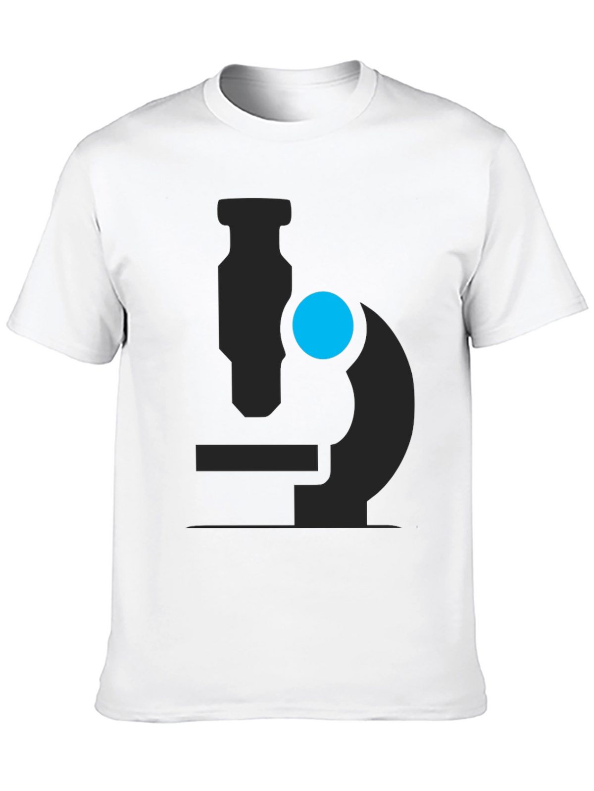 Microscope Graphic Black T-Shirt